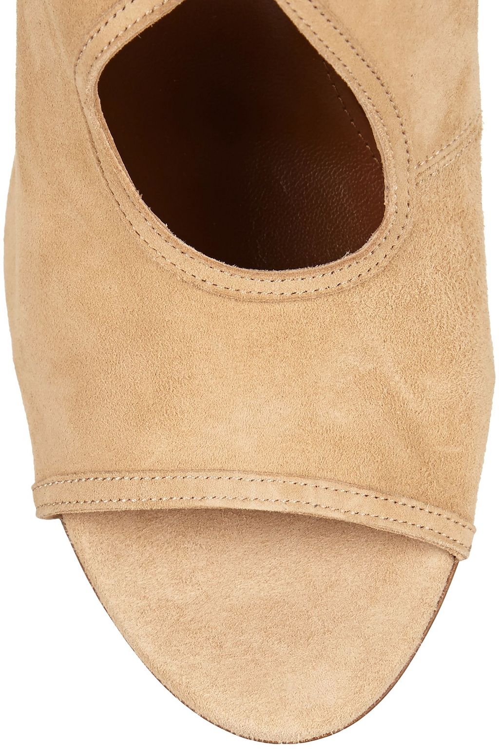 AQUAZZURA Sexy Thing cutout suede sandals