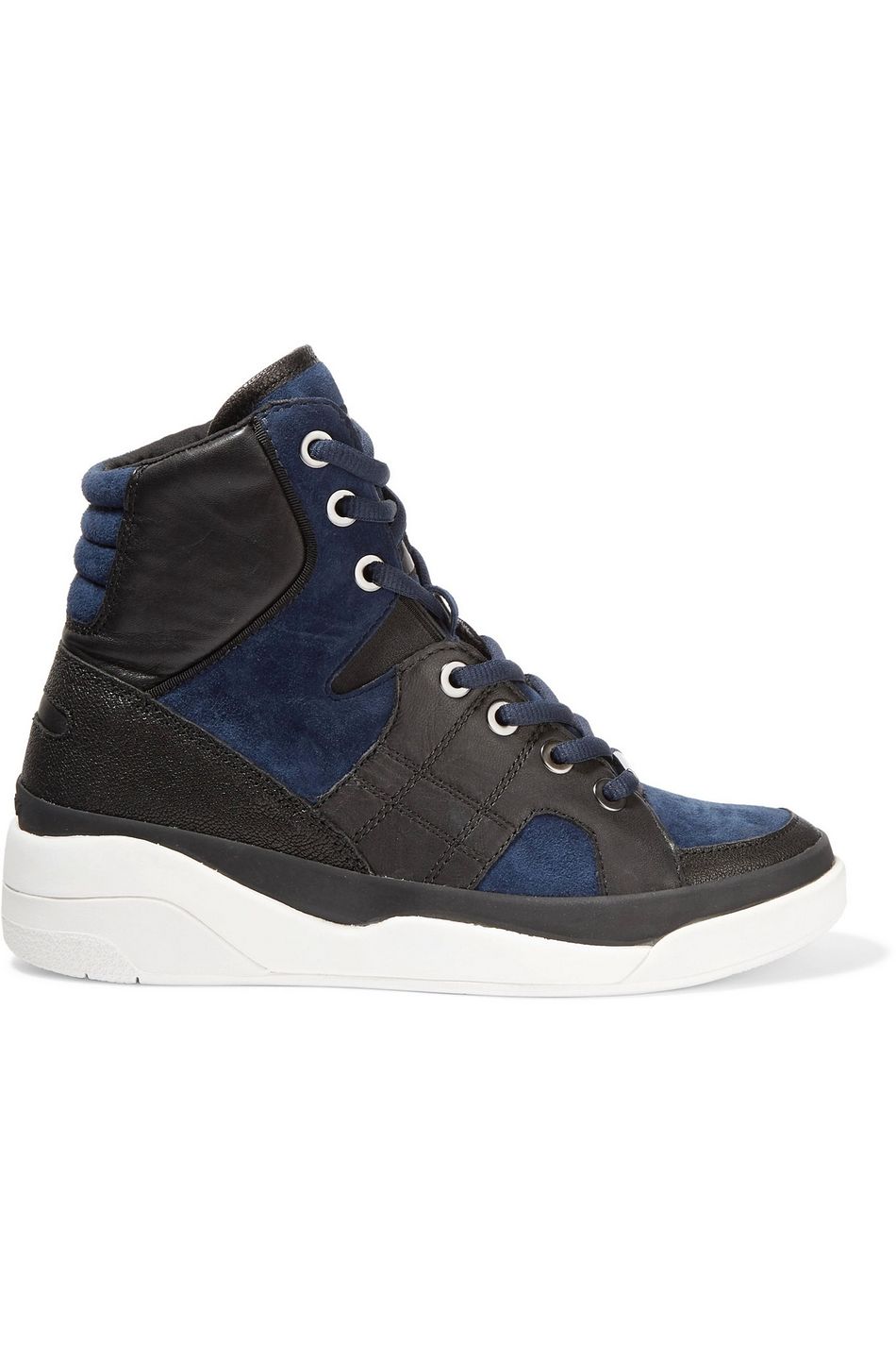 high top wedge sneaker