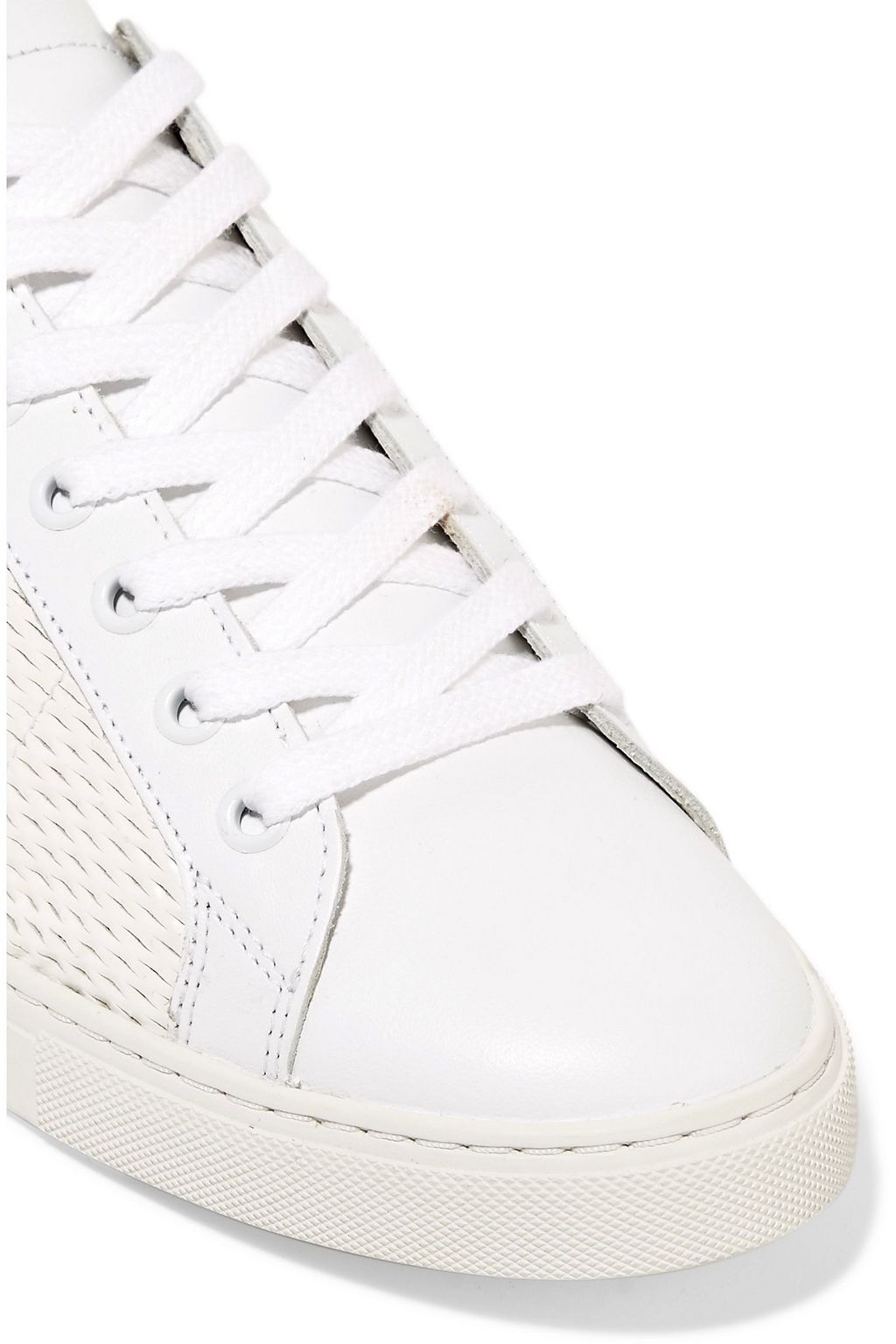 IRO Aimee perforated leather sneakers