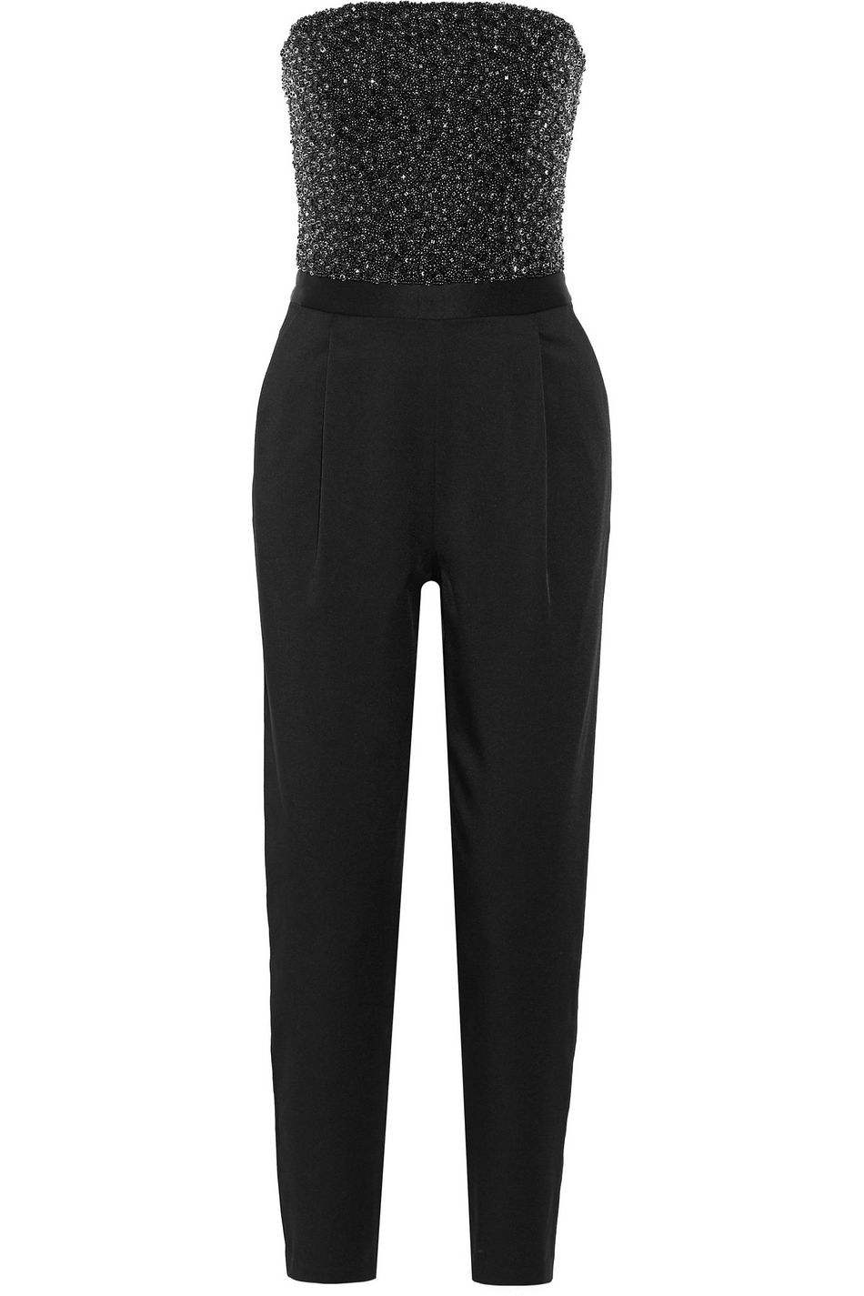 alice and olivia jeri embellished jumpsuit
