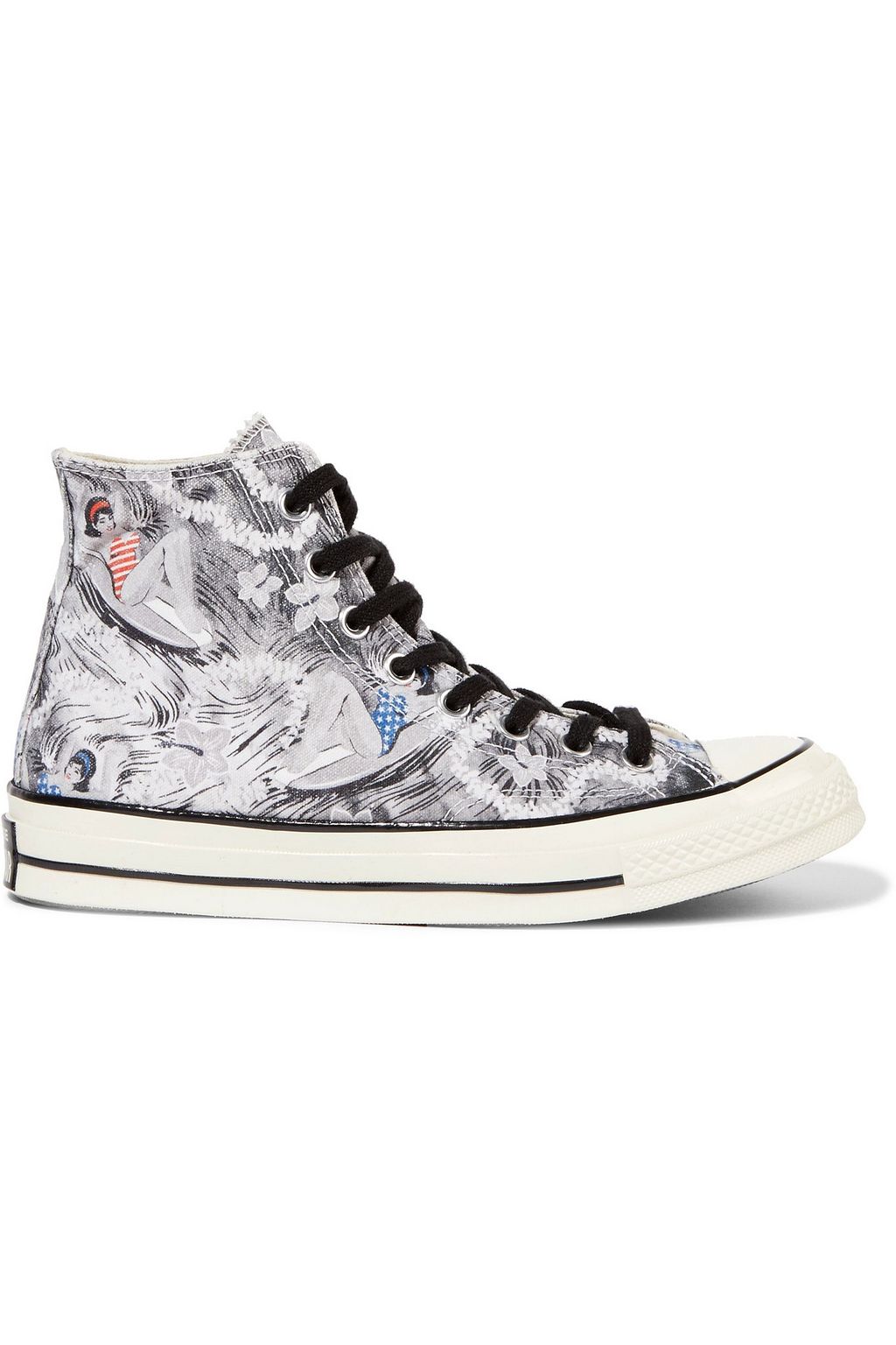 converse hawaiian print