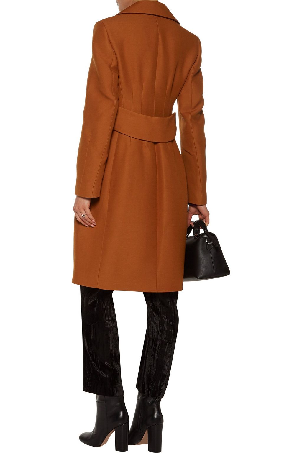 ROKSANDA Newell wool and silk-blend twill coat