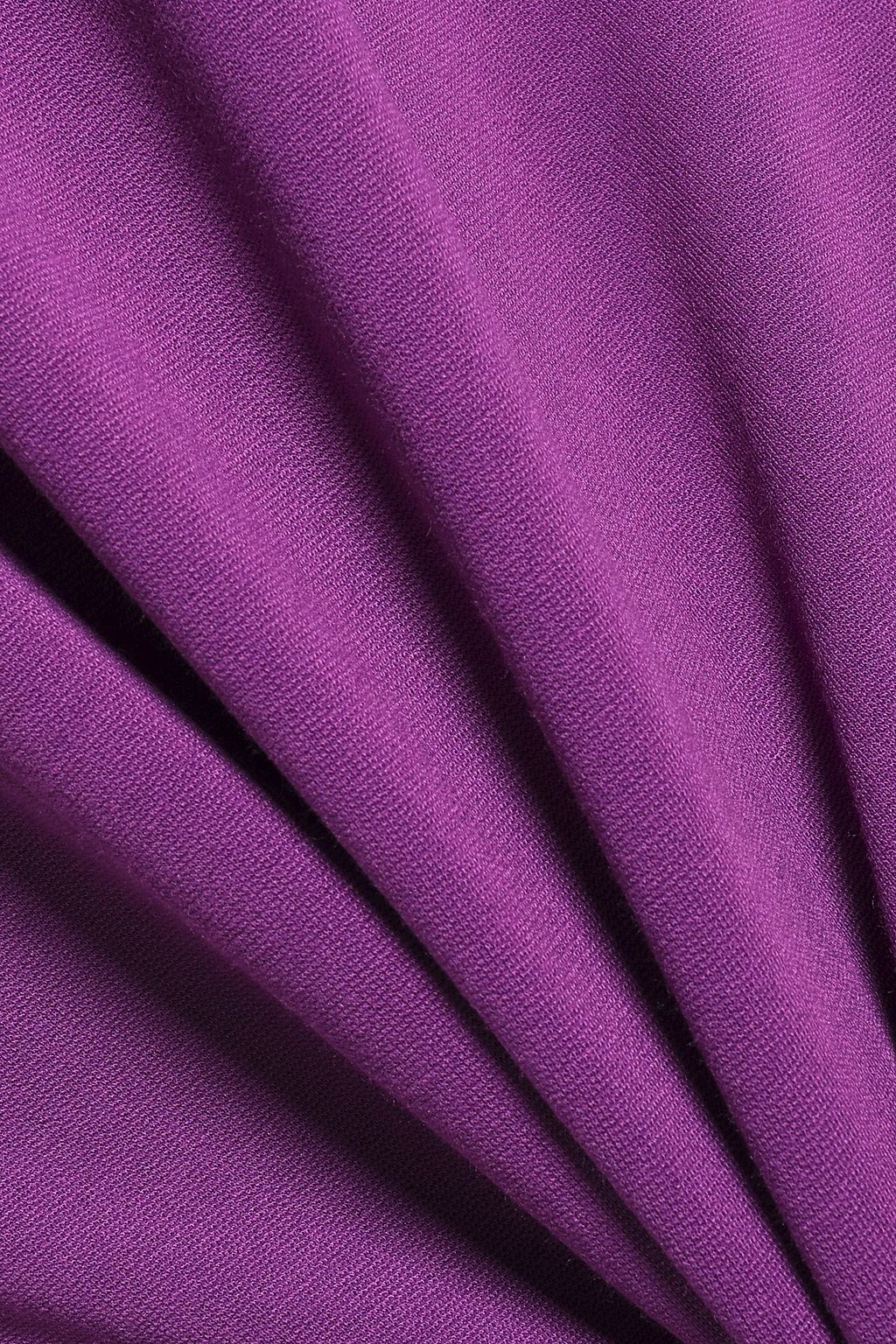 DIANE VON FURSTENBERG Tiered crepe dress