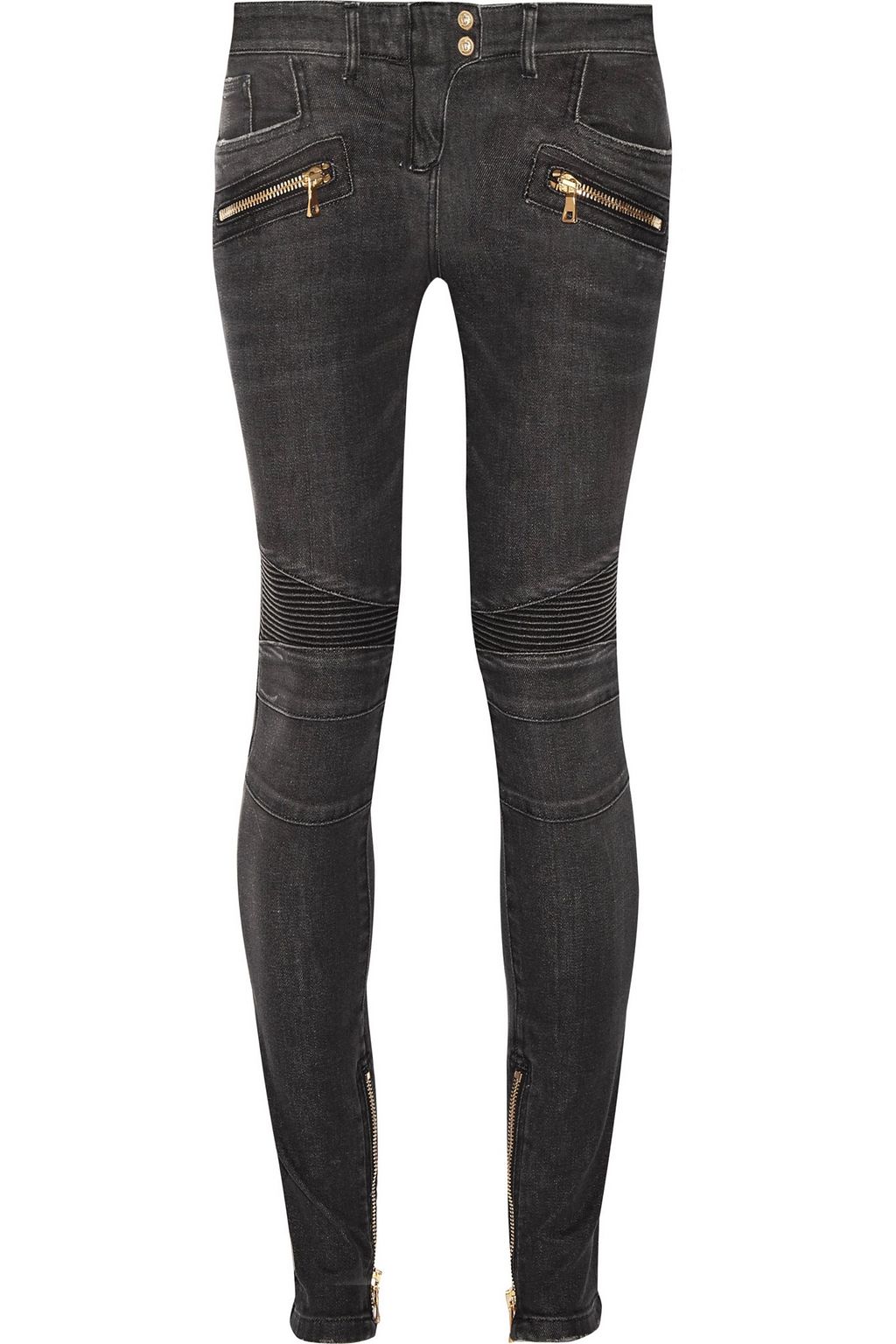 balmain style jeans cheap