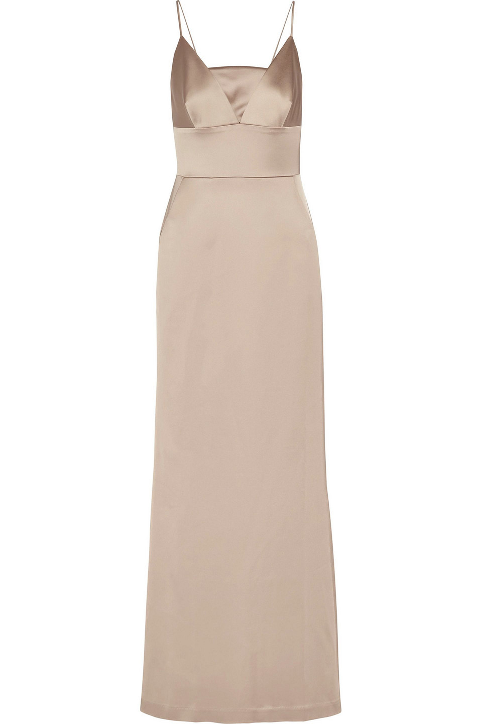 bailey 44 - satin gown - neutral - us 4