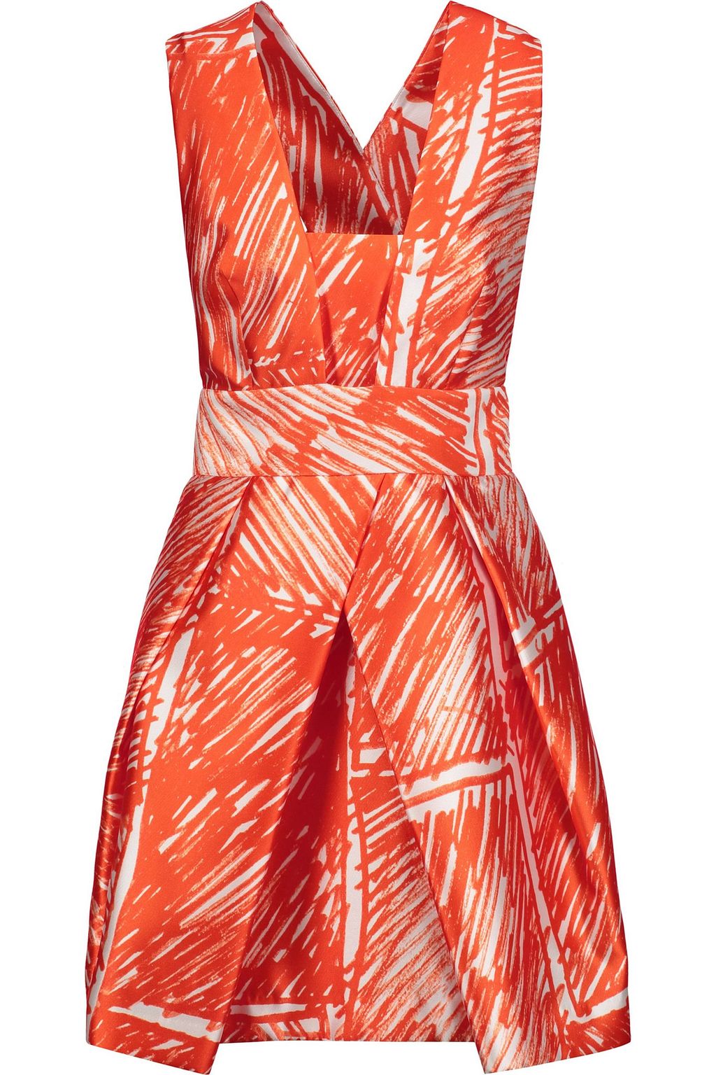 milly orange dress