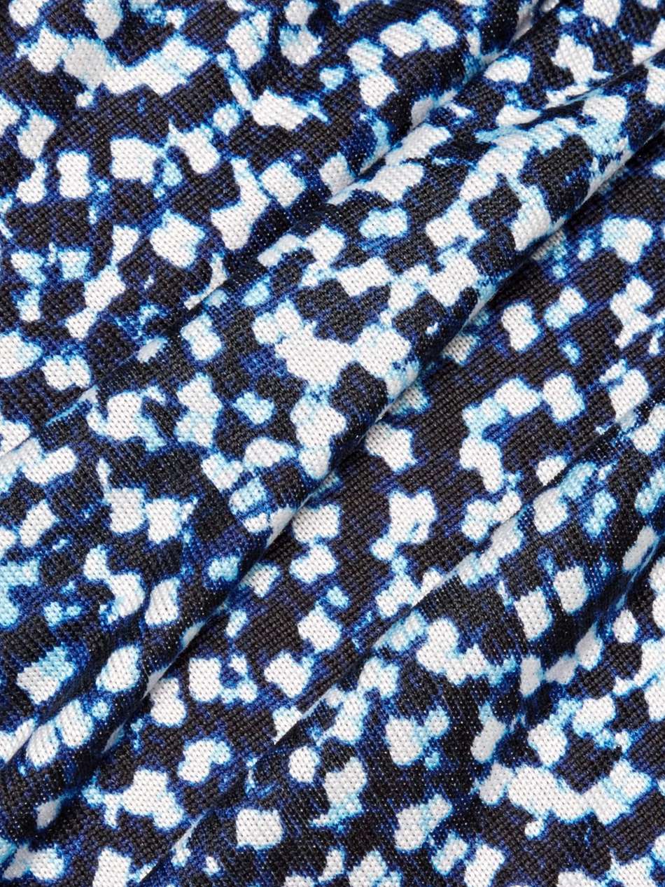 marybeth printed silk-jersey dress