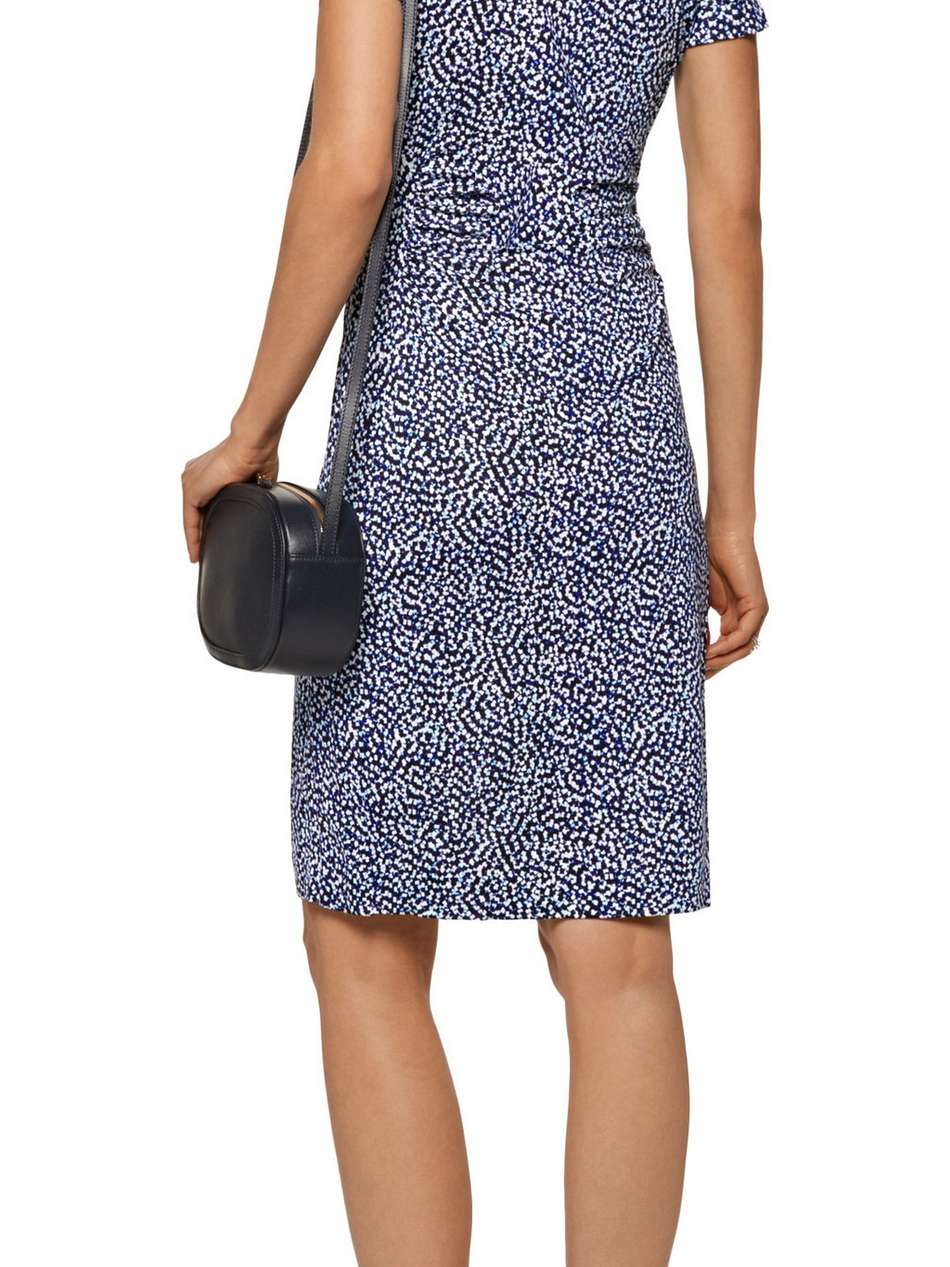 marybeth printed silk-jersey dress