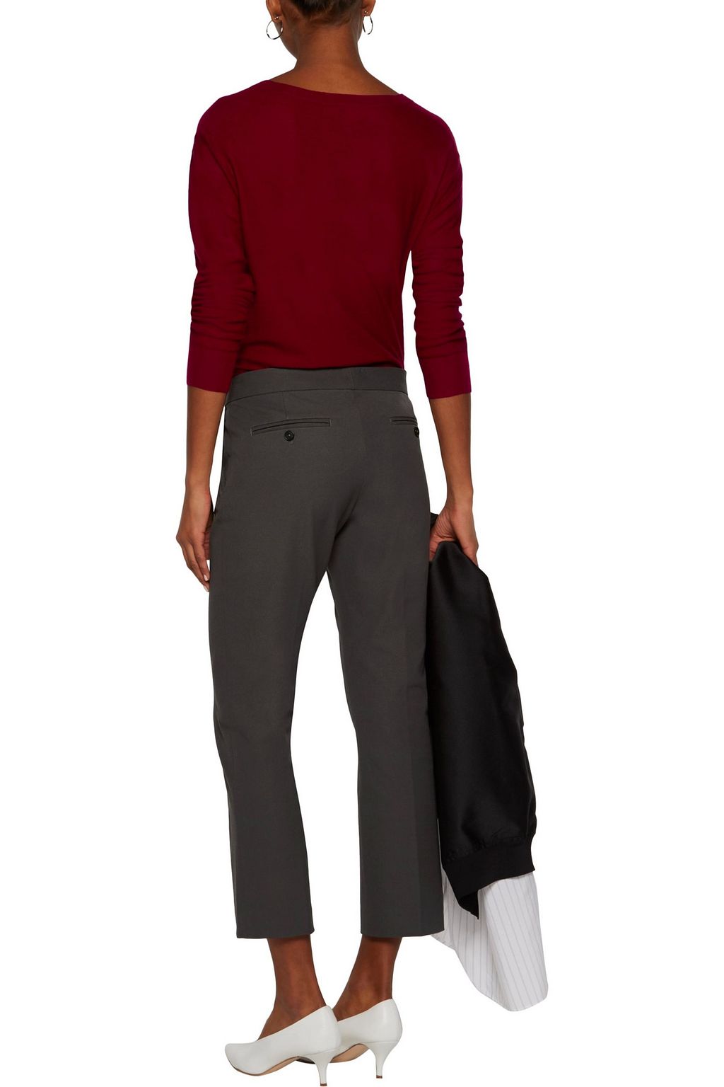 JOSEPH Kong crepe straight-leg pants