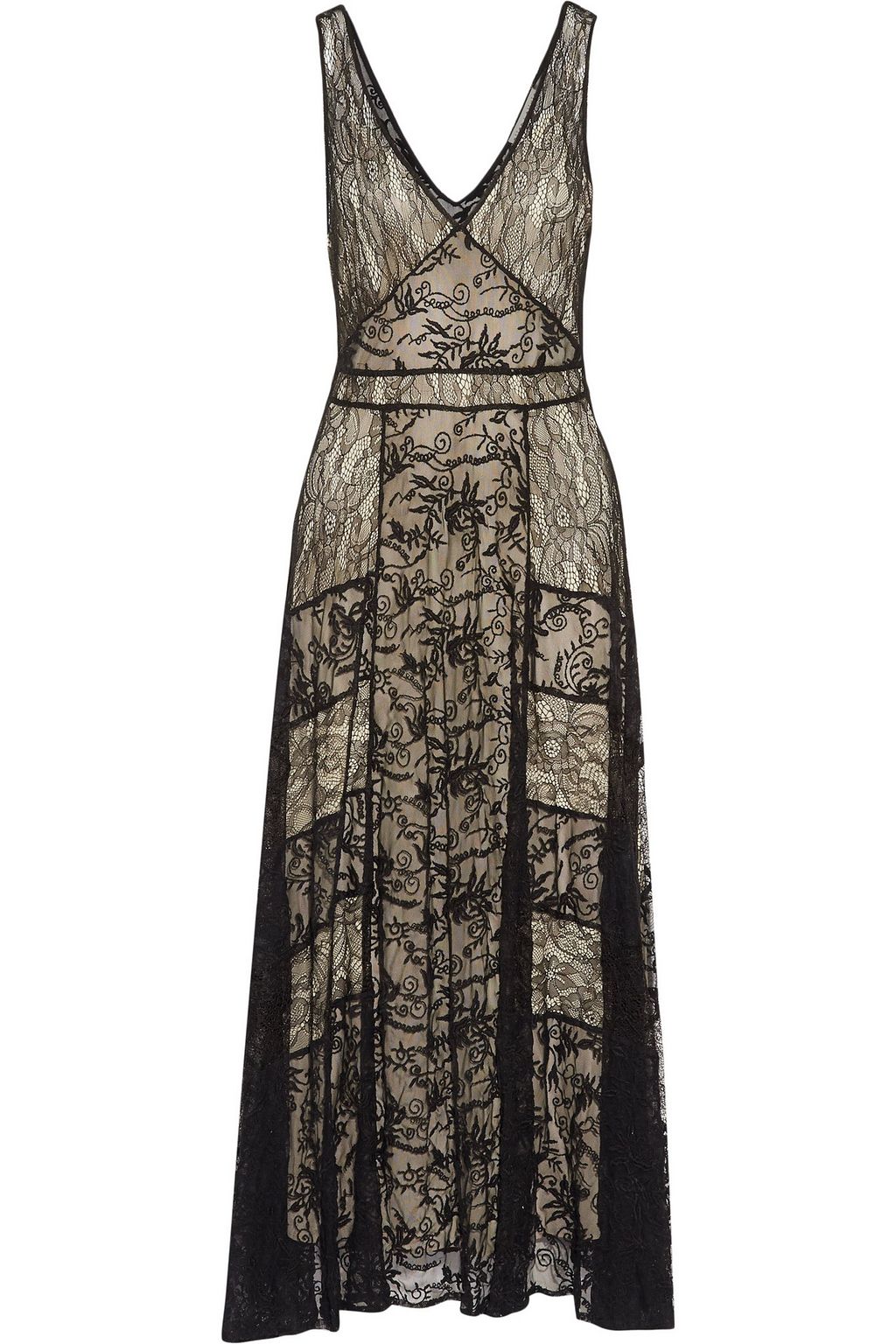 pleated lace dress