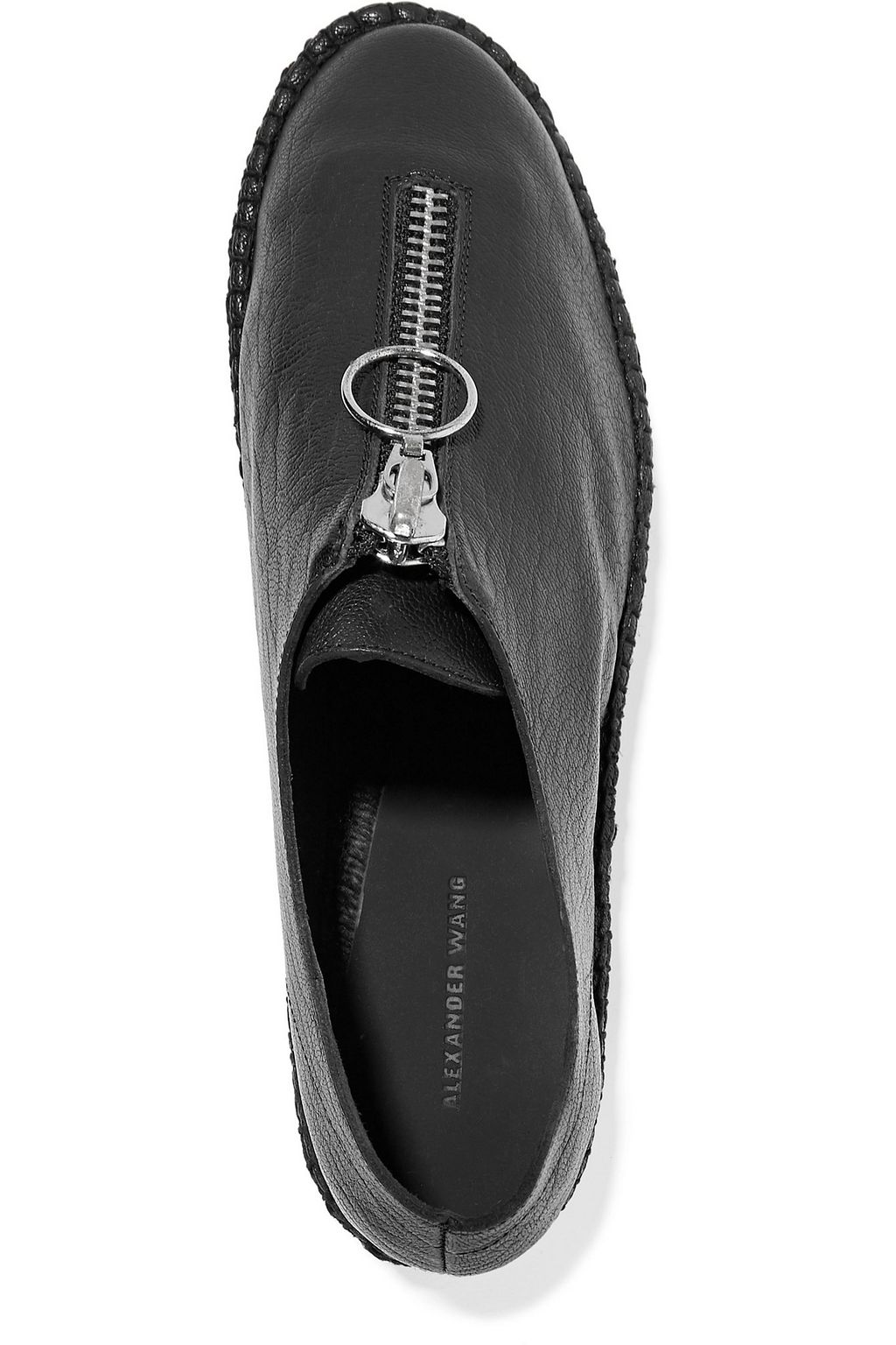 ALEXANDER WANG Devon leather espadrilles