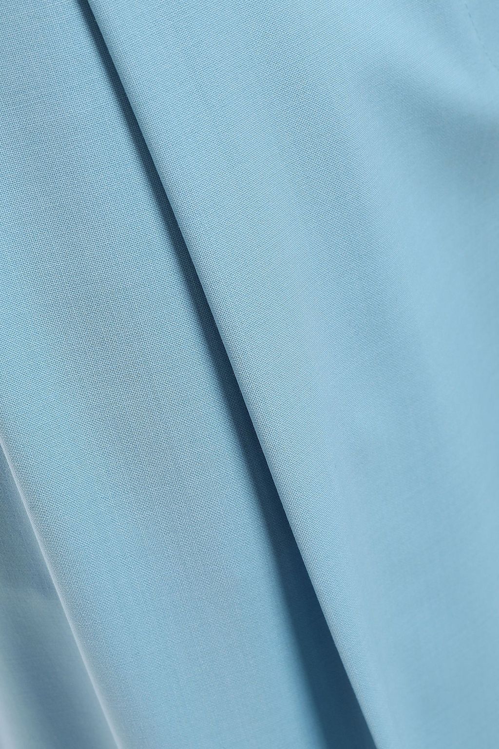 ANNA OCTOBER Pleated woven wide-leg pants