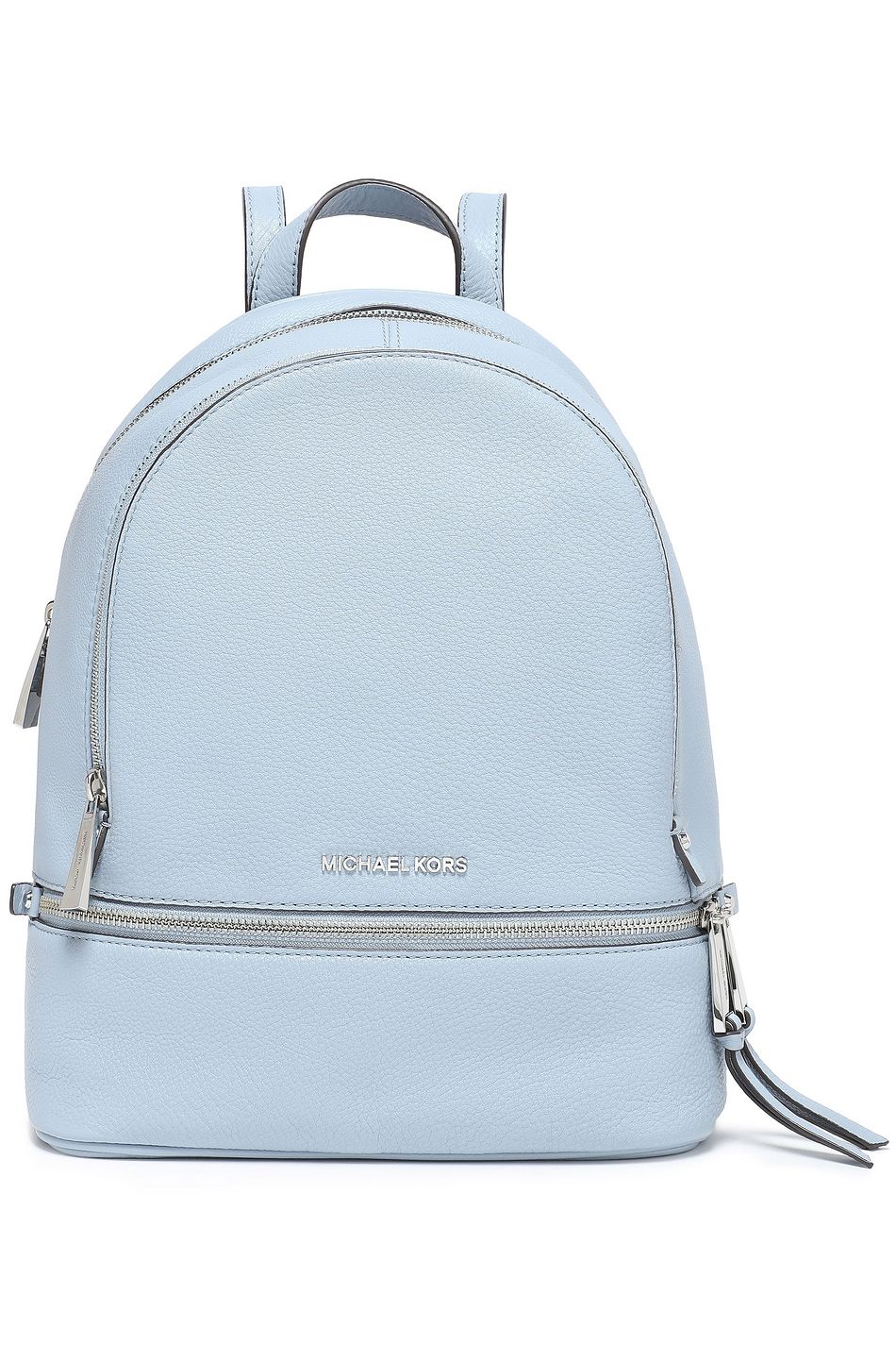 blue michael kors backpack