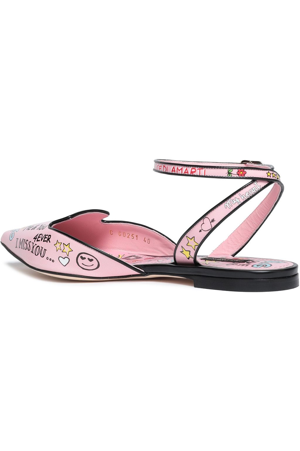 slingback pointed toe flats
