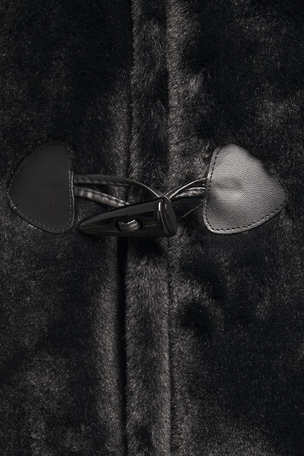 AINEA Faux fur hooded coat