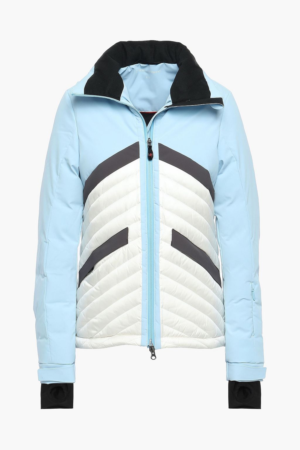 sky blue ski jacket