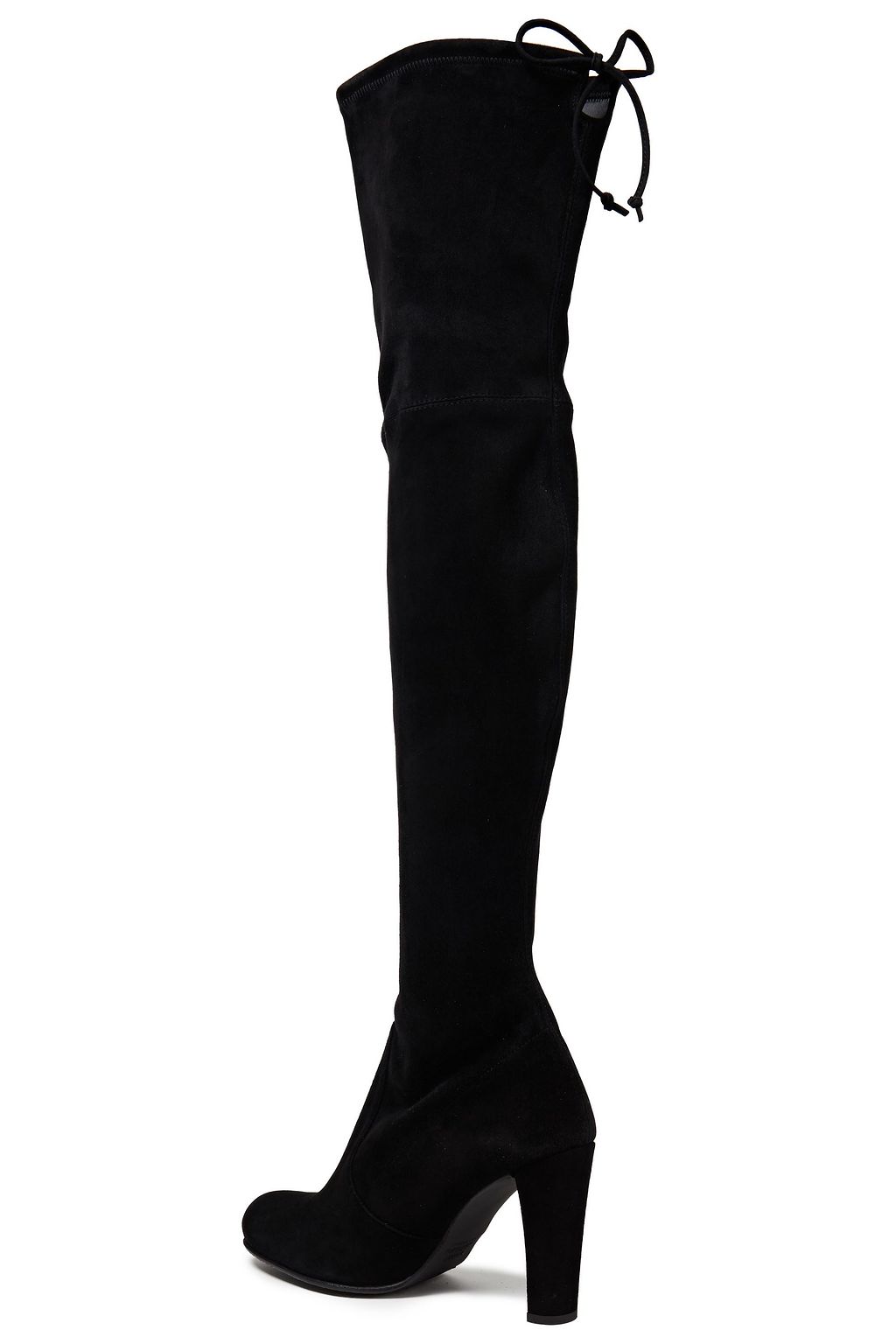 STUART WEITZMAN حذاء بوت لأعلى الركبة من الشامواه