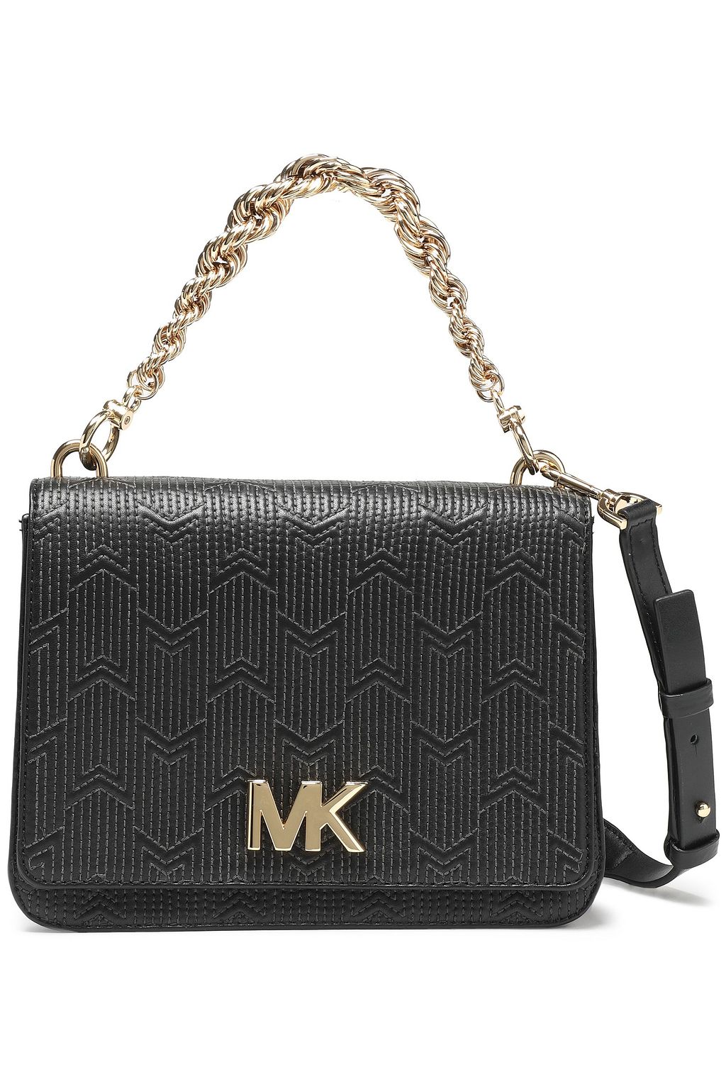 michael michael kors mott leather backpack