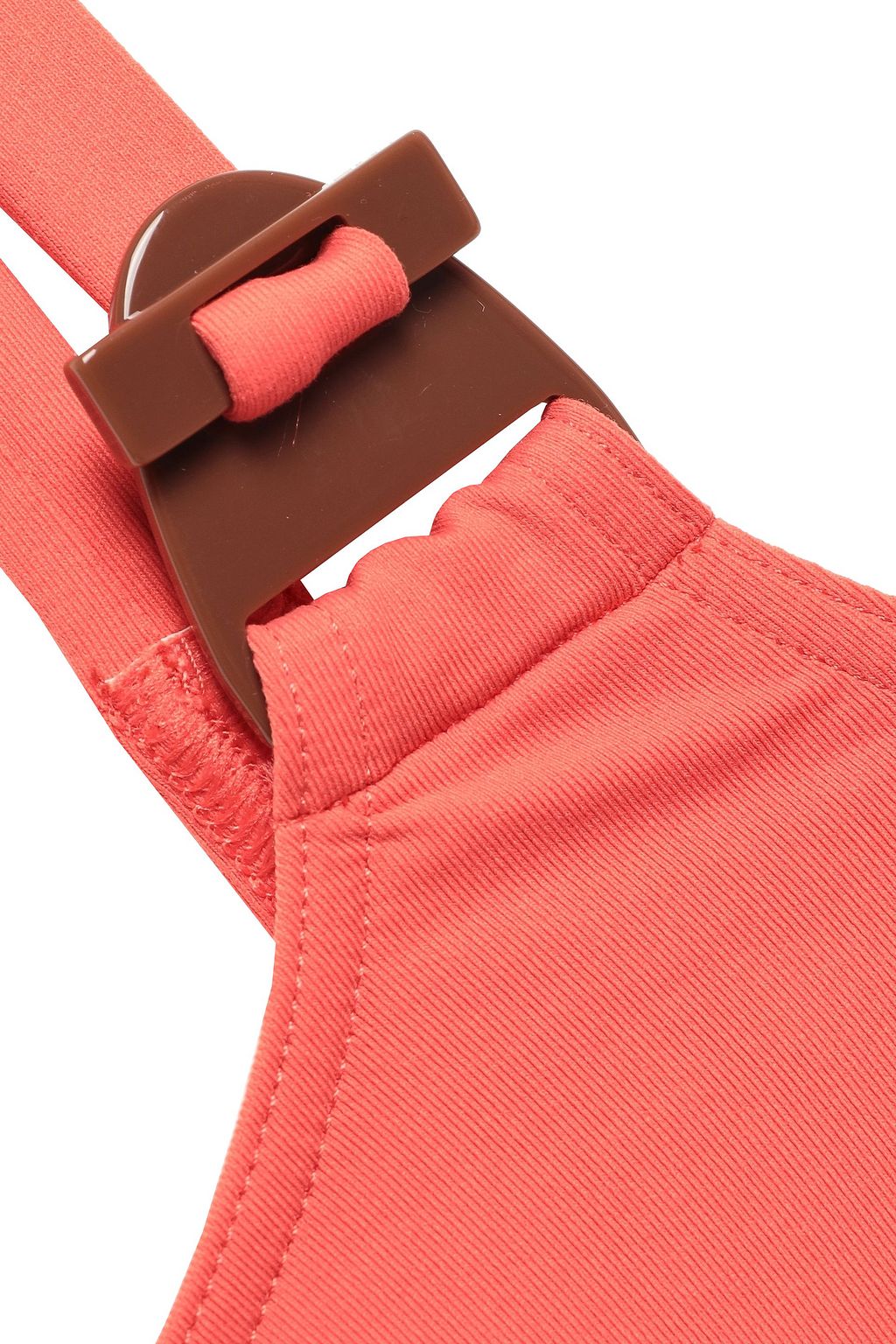 ERES Edge Noise one-shoulder buckled bikini top