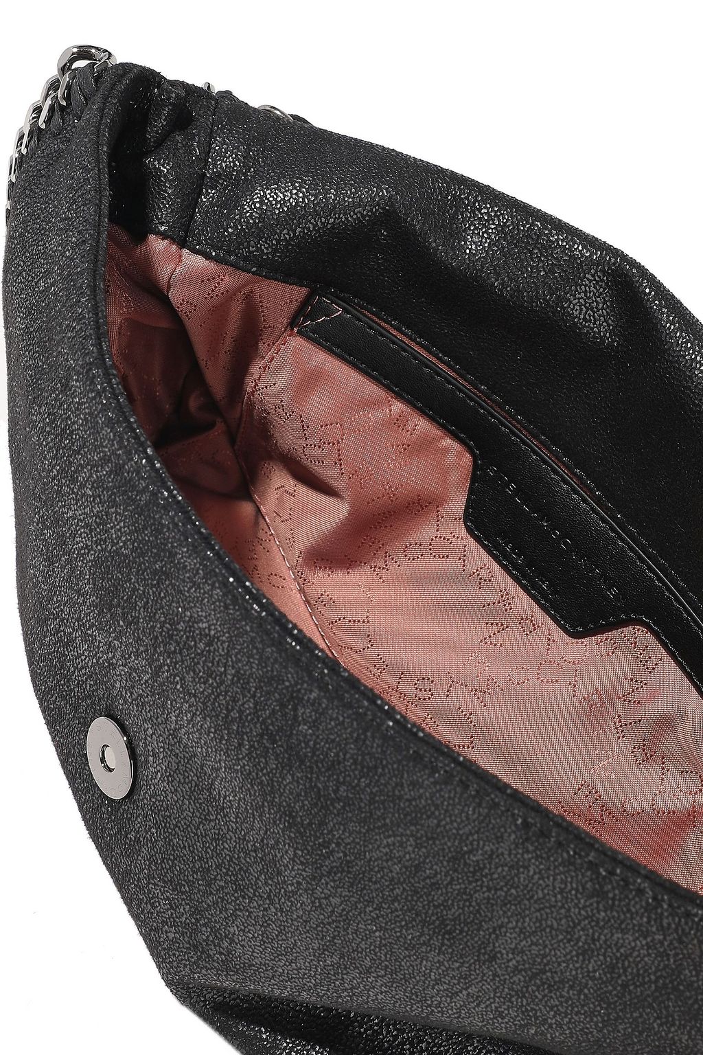 STELLA MCCARTNEY Falabella faux brushed-leather shoulder bag
