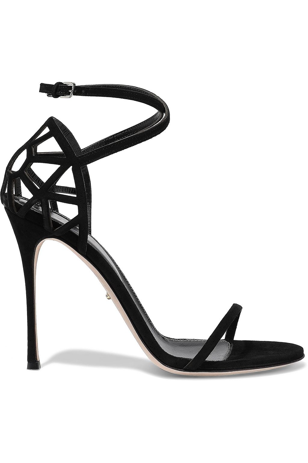 sergio rossi crystal puzzle heels