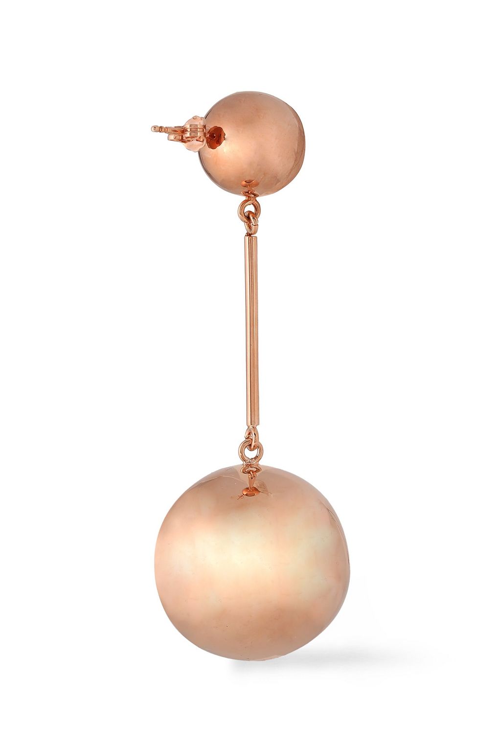J.W.ANDERSON Rose gold-tone earrings