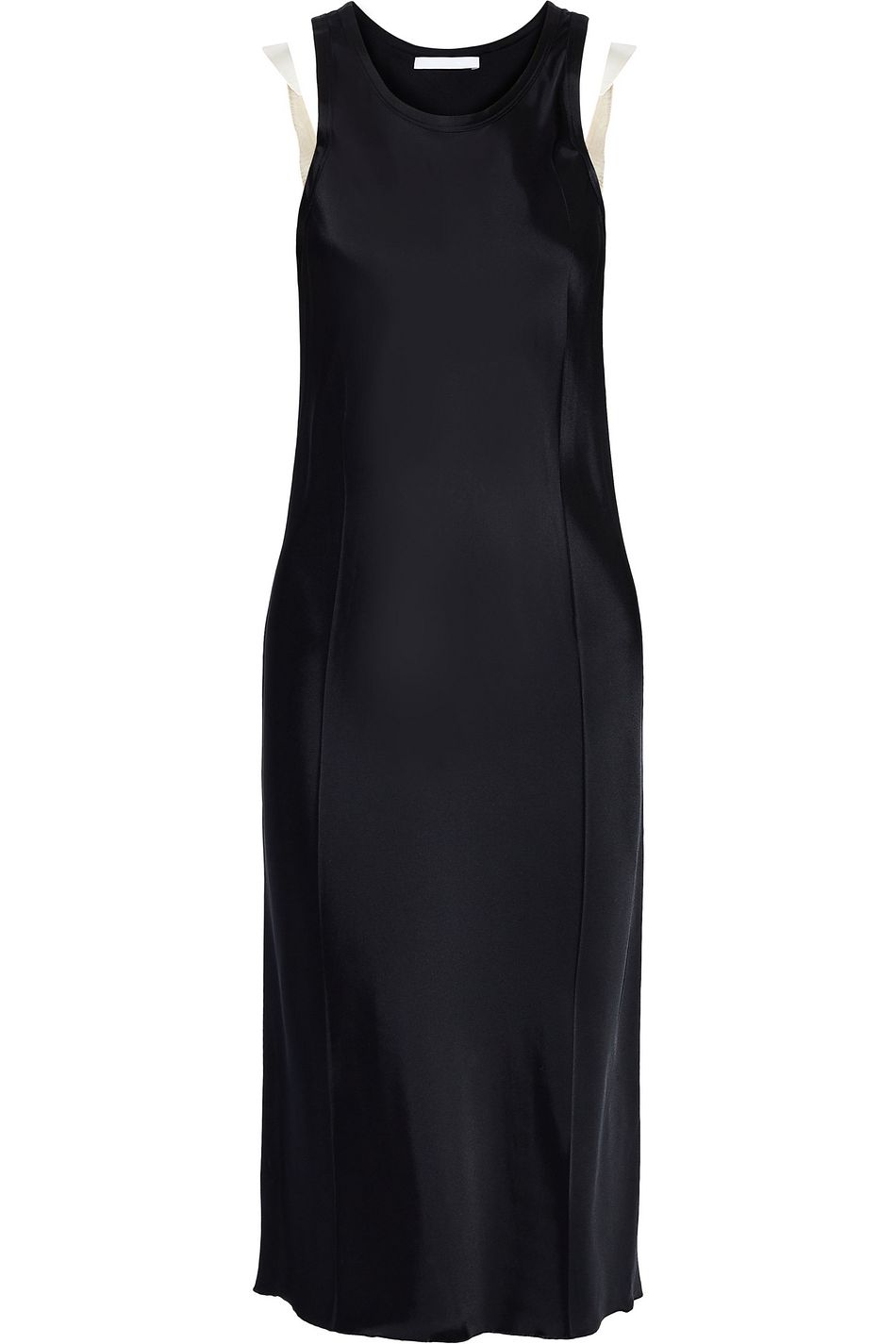 helmut lang satin dress