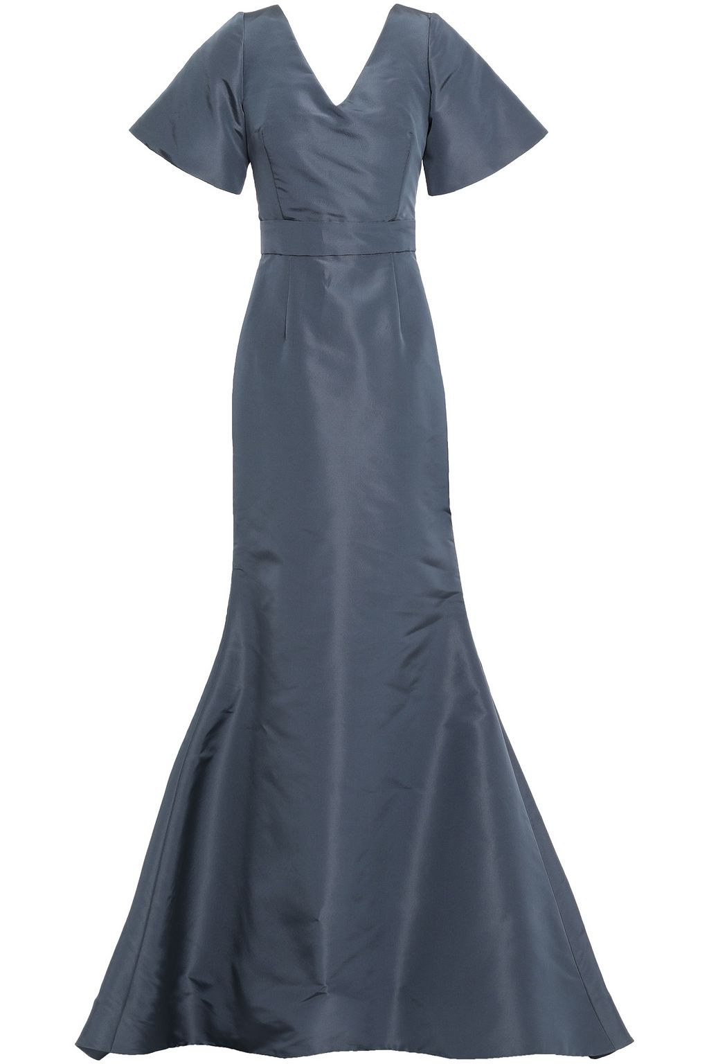 silk faille dress