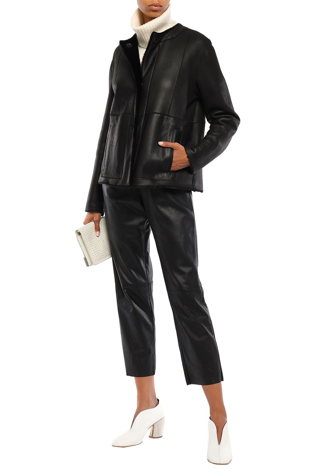 DROME Reversible shearling jacket