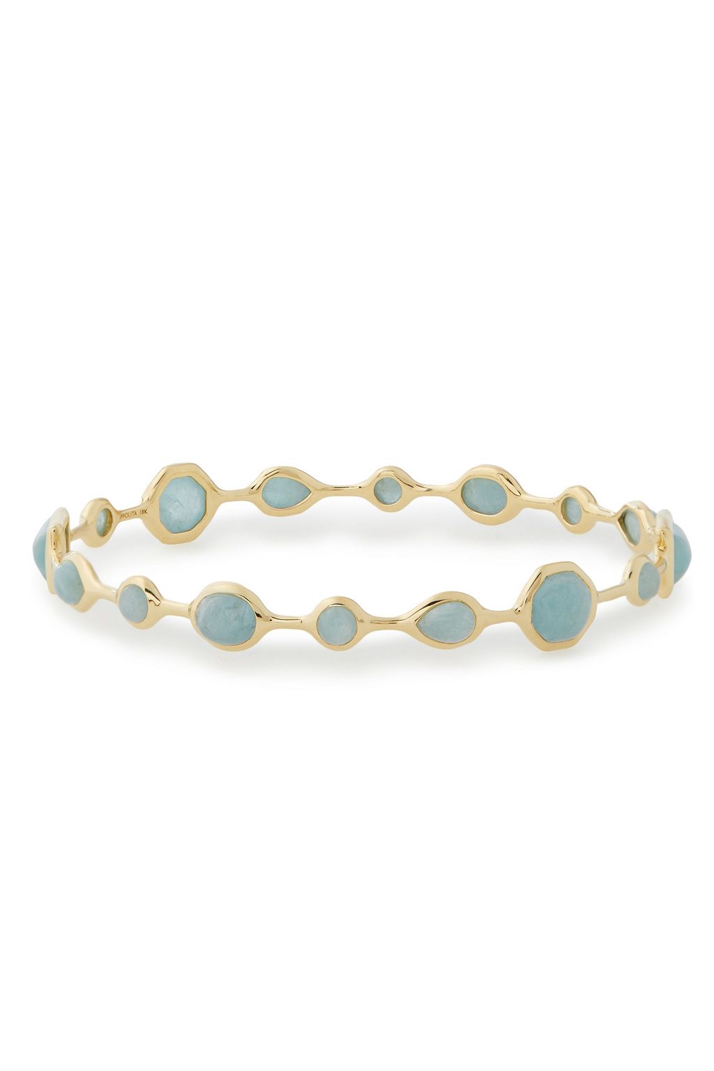 IPPOLITA 18-karat gold aquamarine bracelet