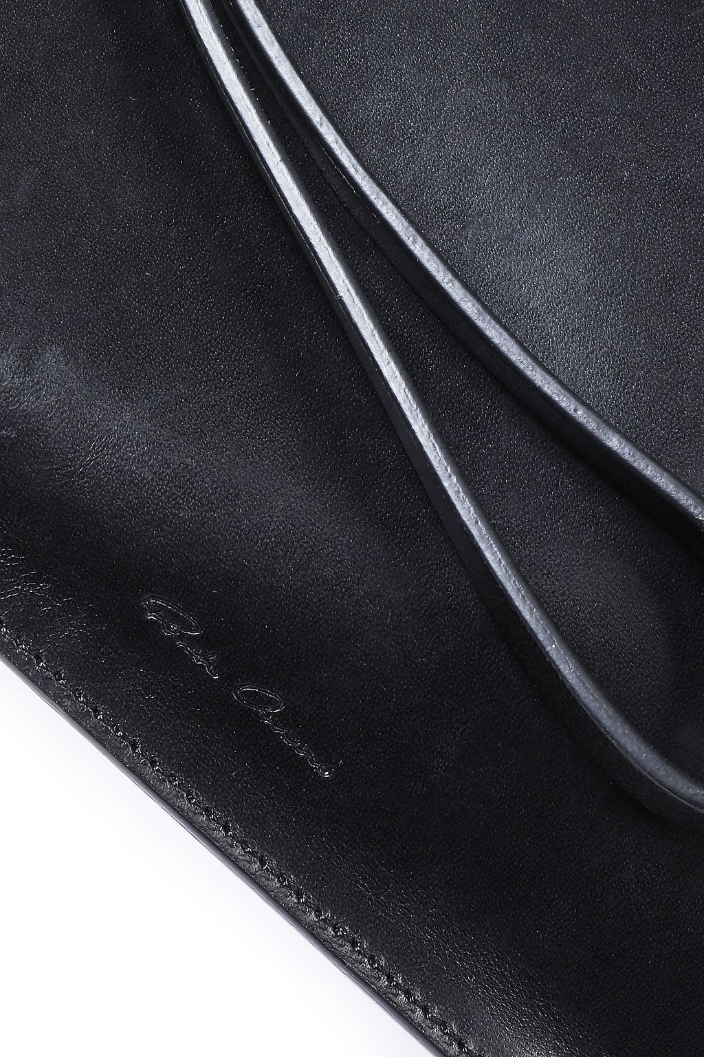 RICK OWENS Leather clutch