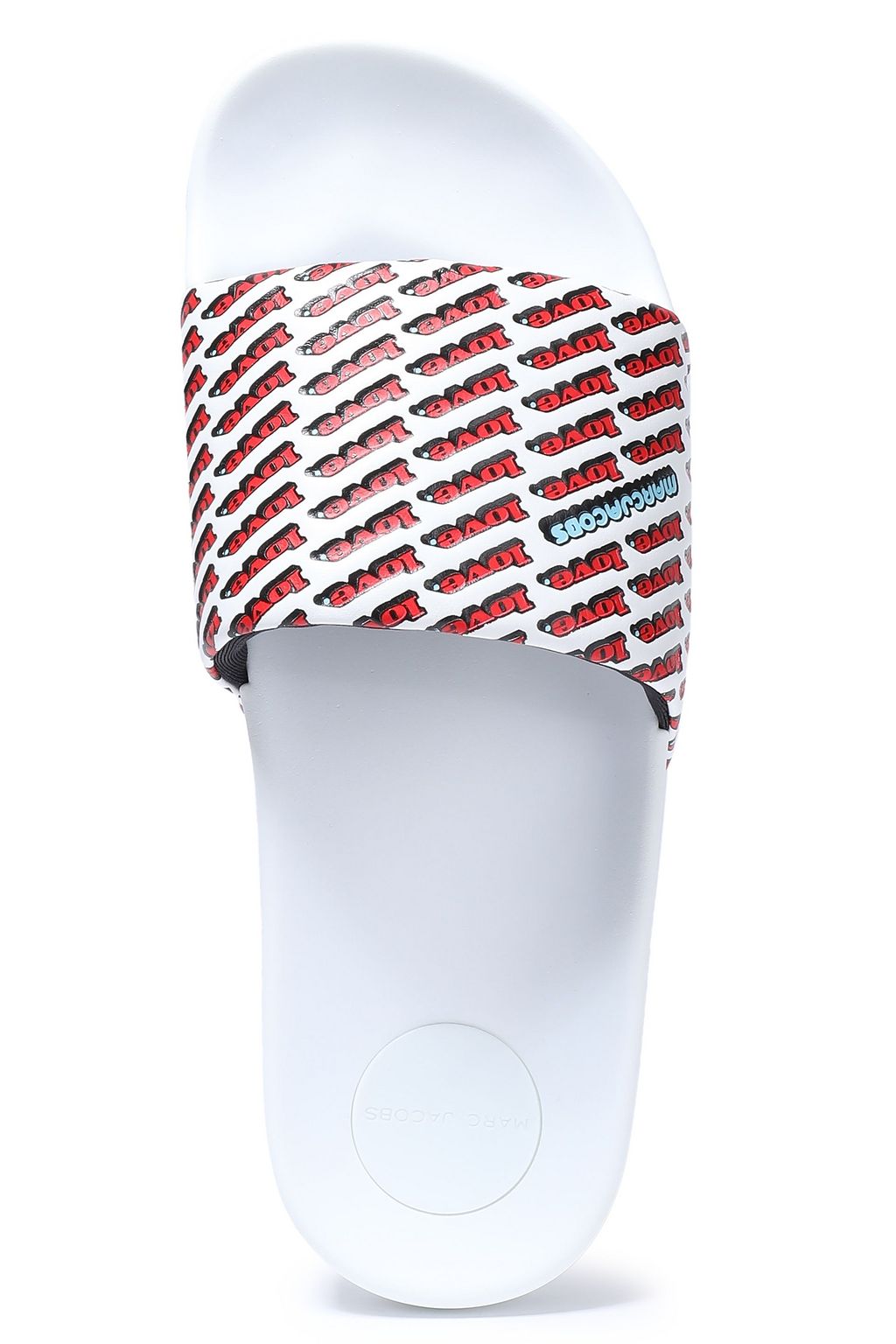 MARC JACOBS Printed leather slides