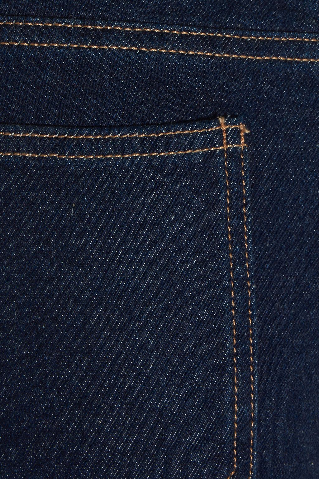M.I.H JEANS Frayed mid-rise kick-flare jeans