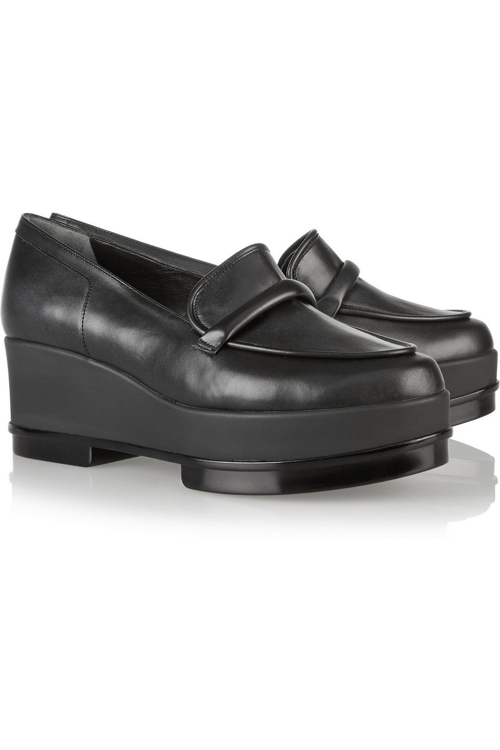 ROBERT CLERGERIE Yokole leather loafers