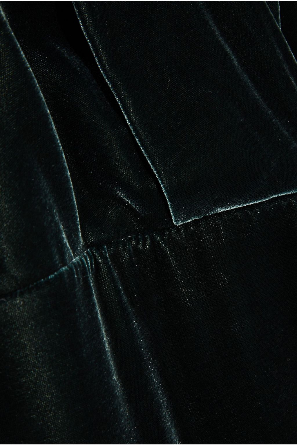 TOM FORD Backless velvet halterneck gown