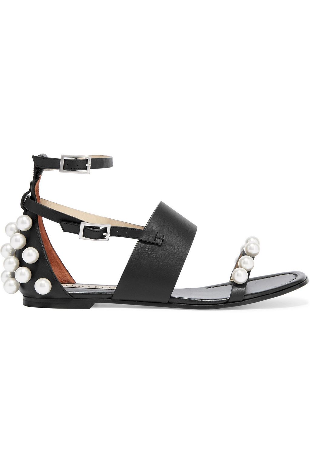 emilio pucci pearl sandals
