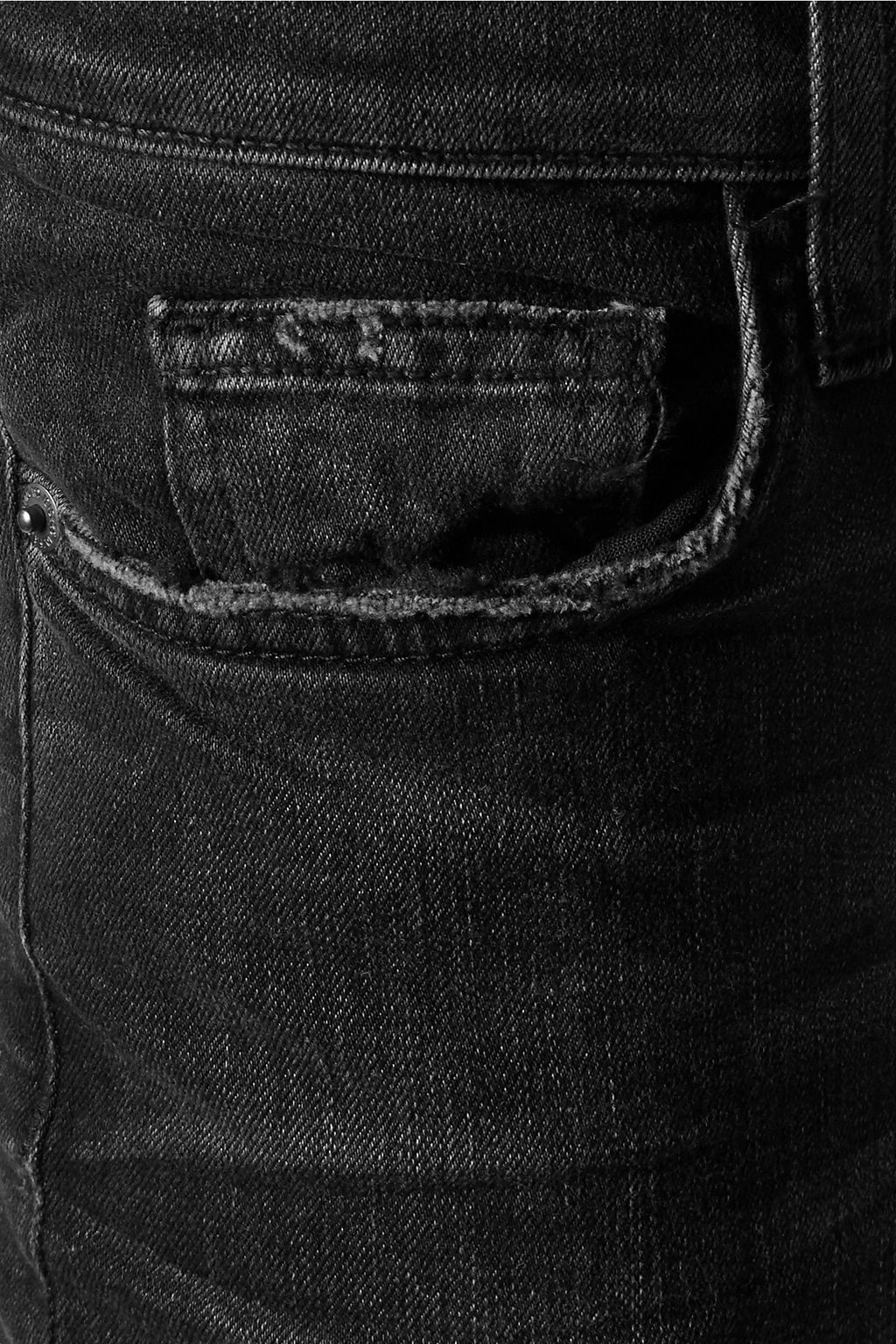 CURRENT/ELLIOTT The Stiletto mid-rise skinny jeans
