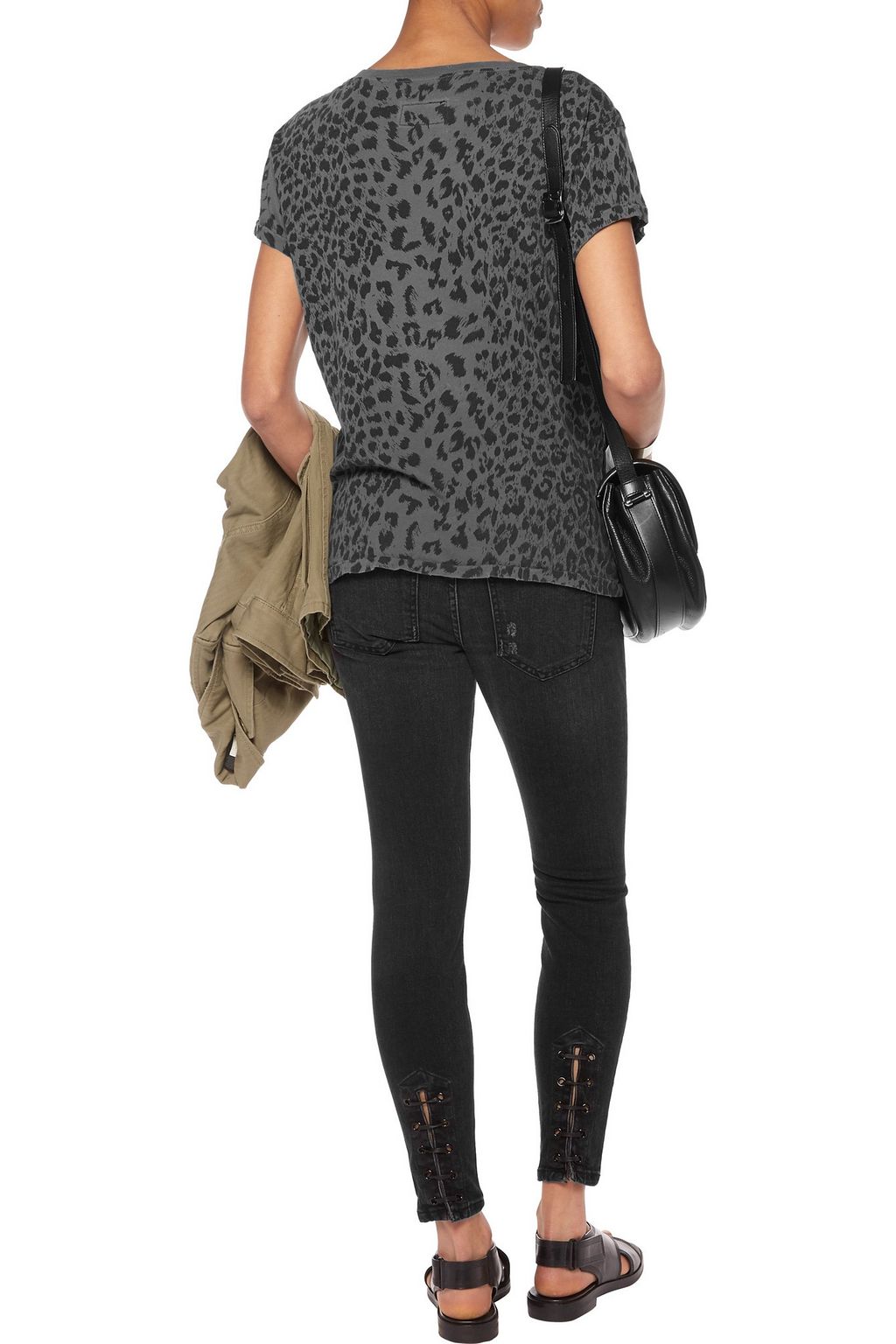 CURRENT/ELLIOTT The Stiletto mid-rise skinny jeans