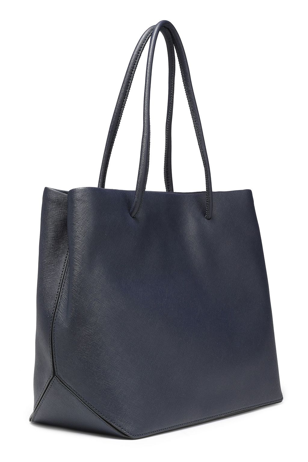 MARC JACOBS Logo-embroidered printed textured-leather tote