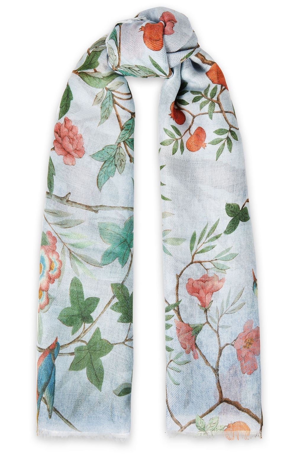 light blue gucci scarf