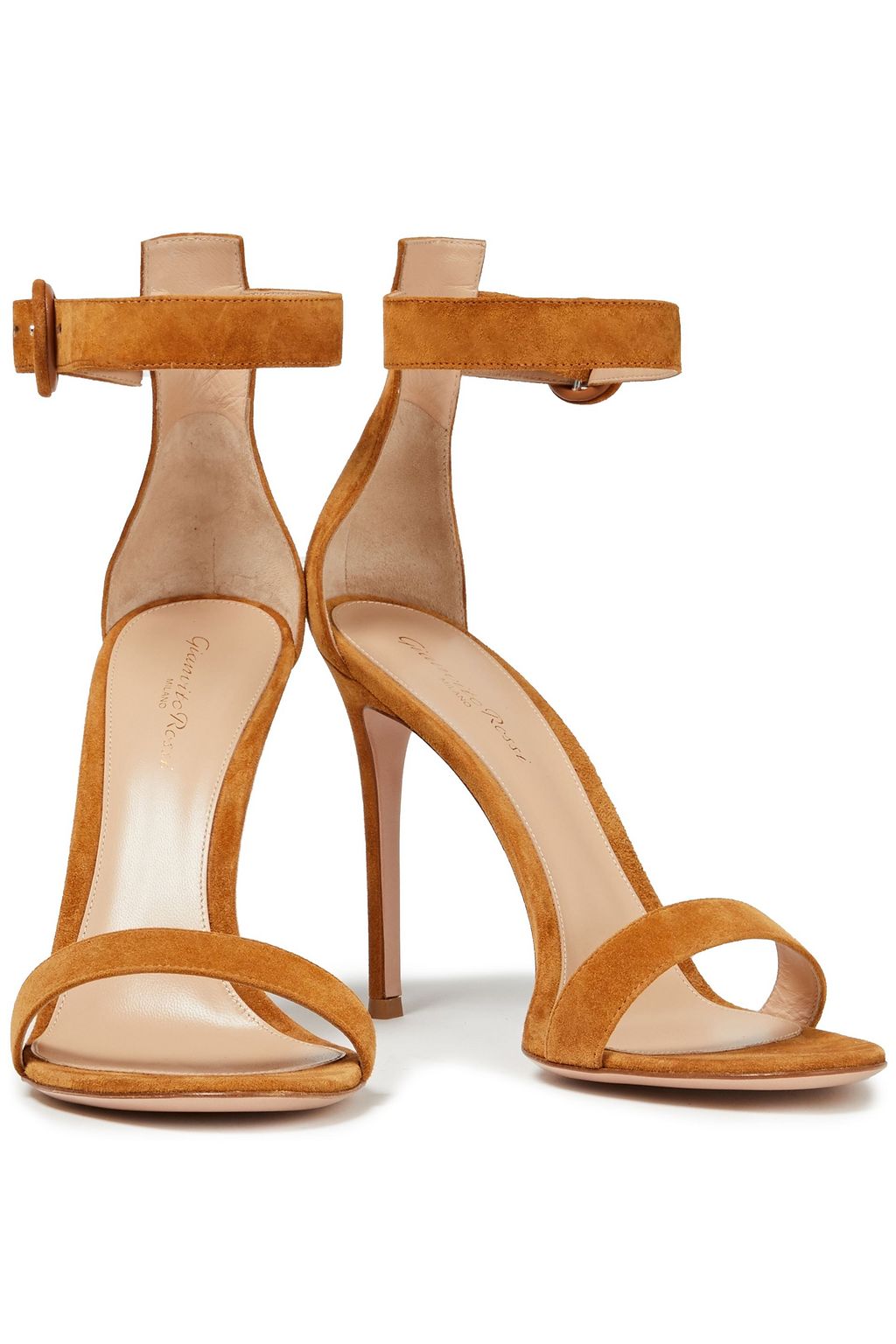 GIANVITO ROSSI Portofino 105 suede sandals