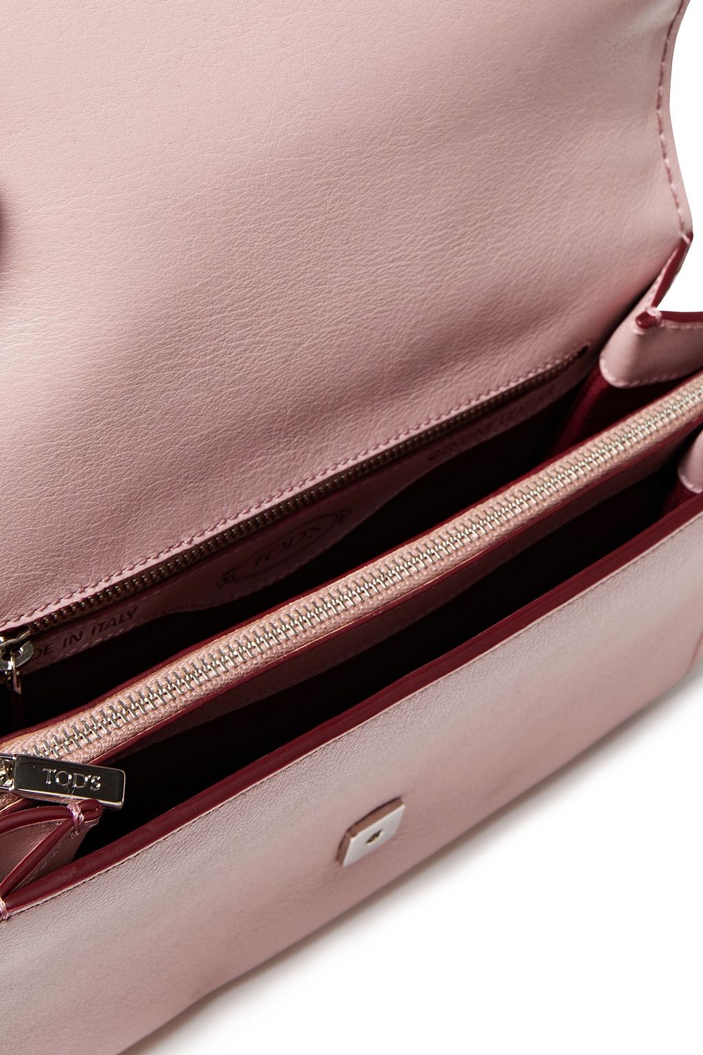 TOD'S Double T mini leather shoulder bag