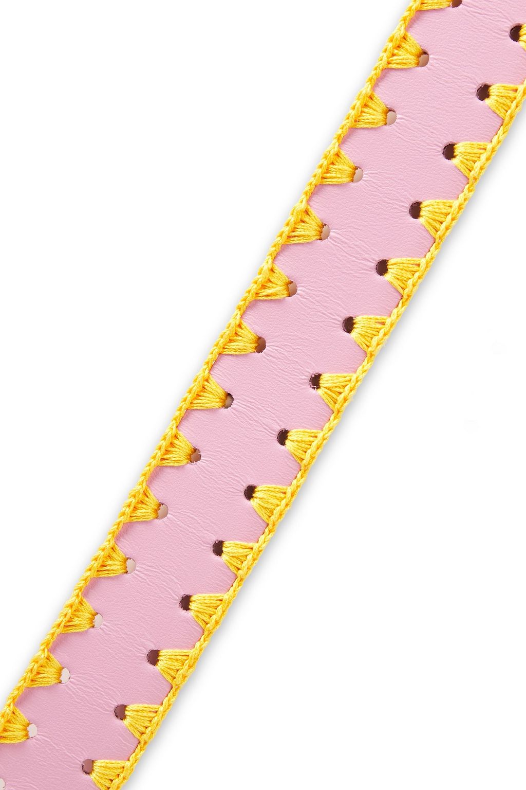PUCCI Whipstitched leather belt