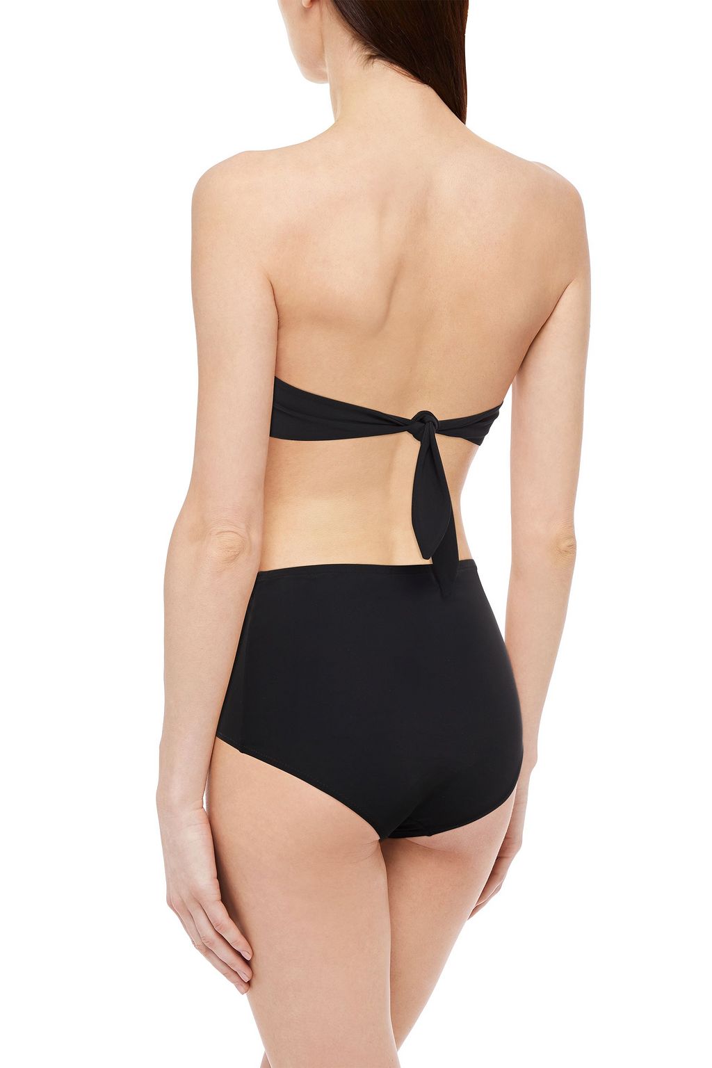 TORY BURCH Gerafftes Bandeau-Bikini-Oberteil