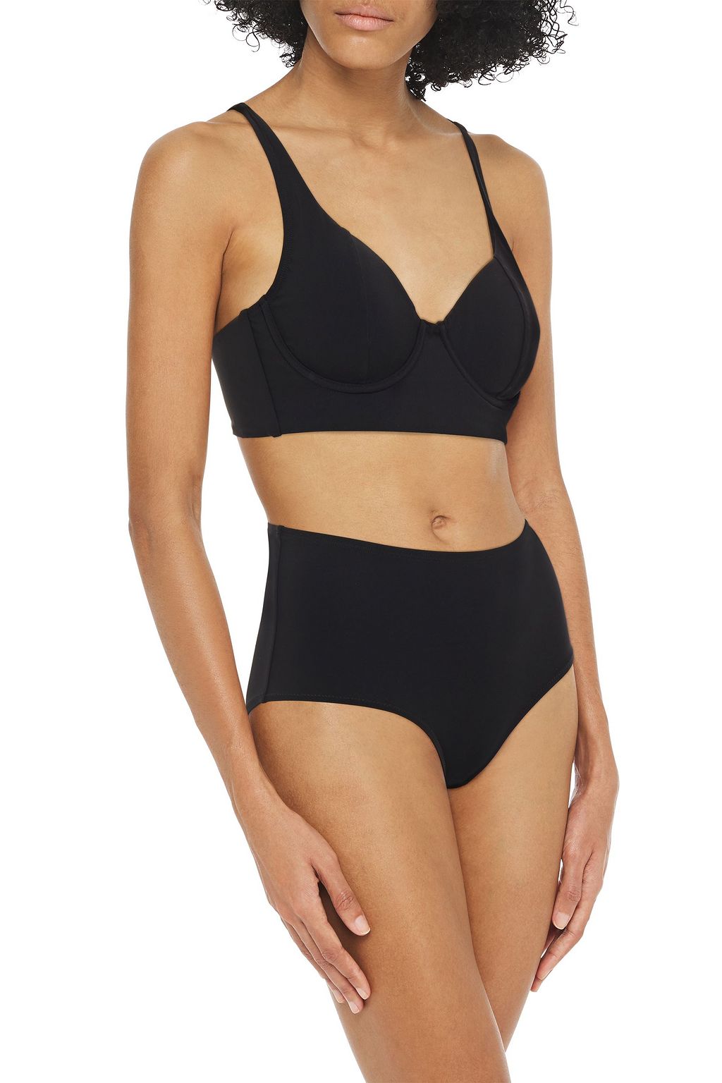 Black Underwired bikini top | TORY BURCH | THE OUTNET