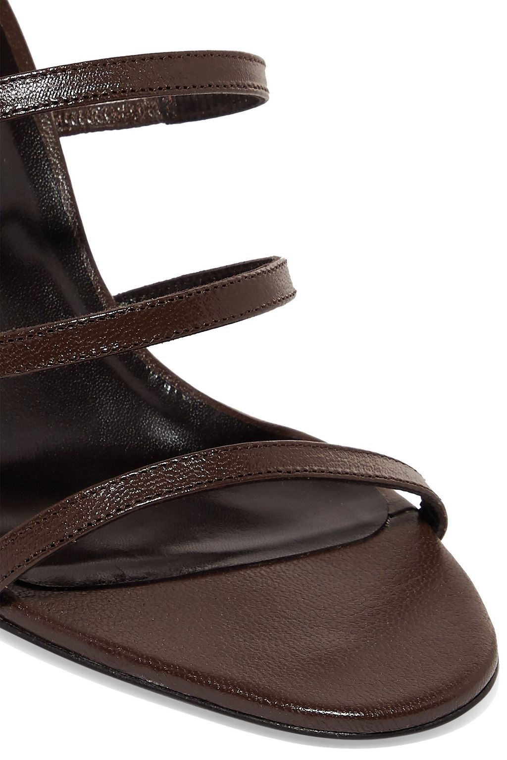 SIMON MILLER Strappy Tee leather slingback sandals
