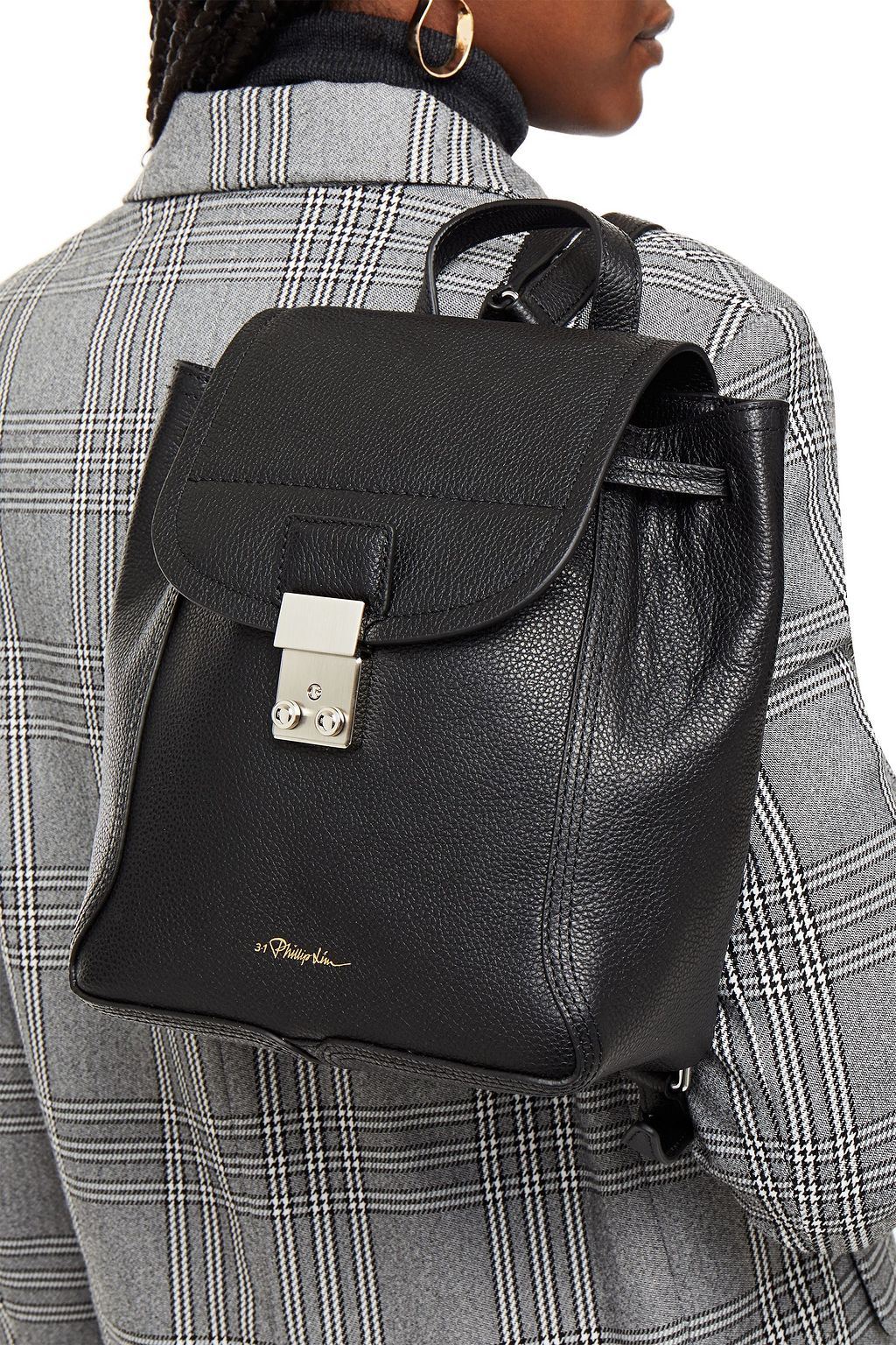 3.1 PHILLIP LIM Rucksack aus Narbenleder
