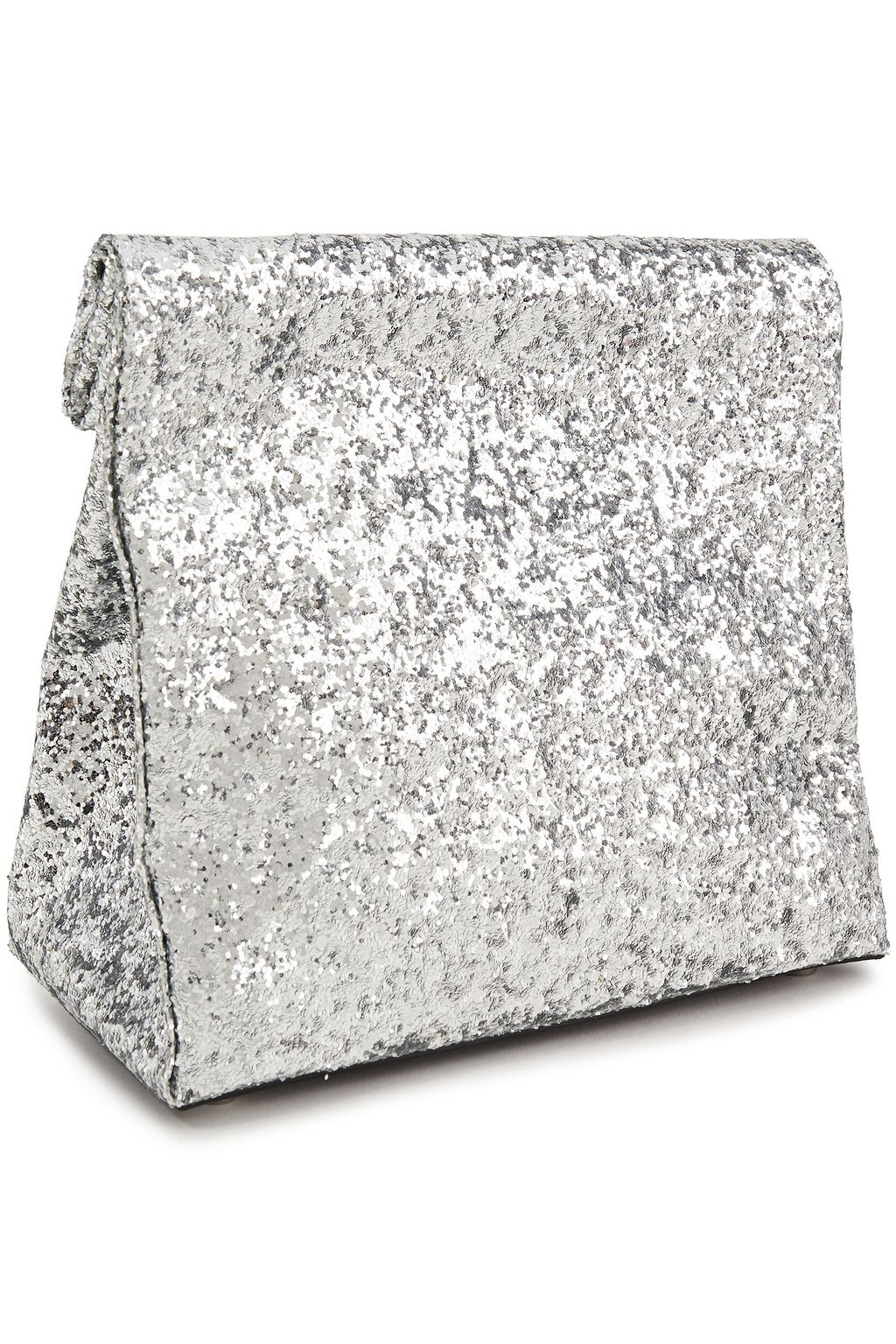 SIMON MILLER Lunchbag 20 glittered leather clutch