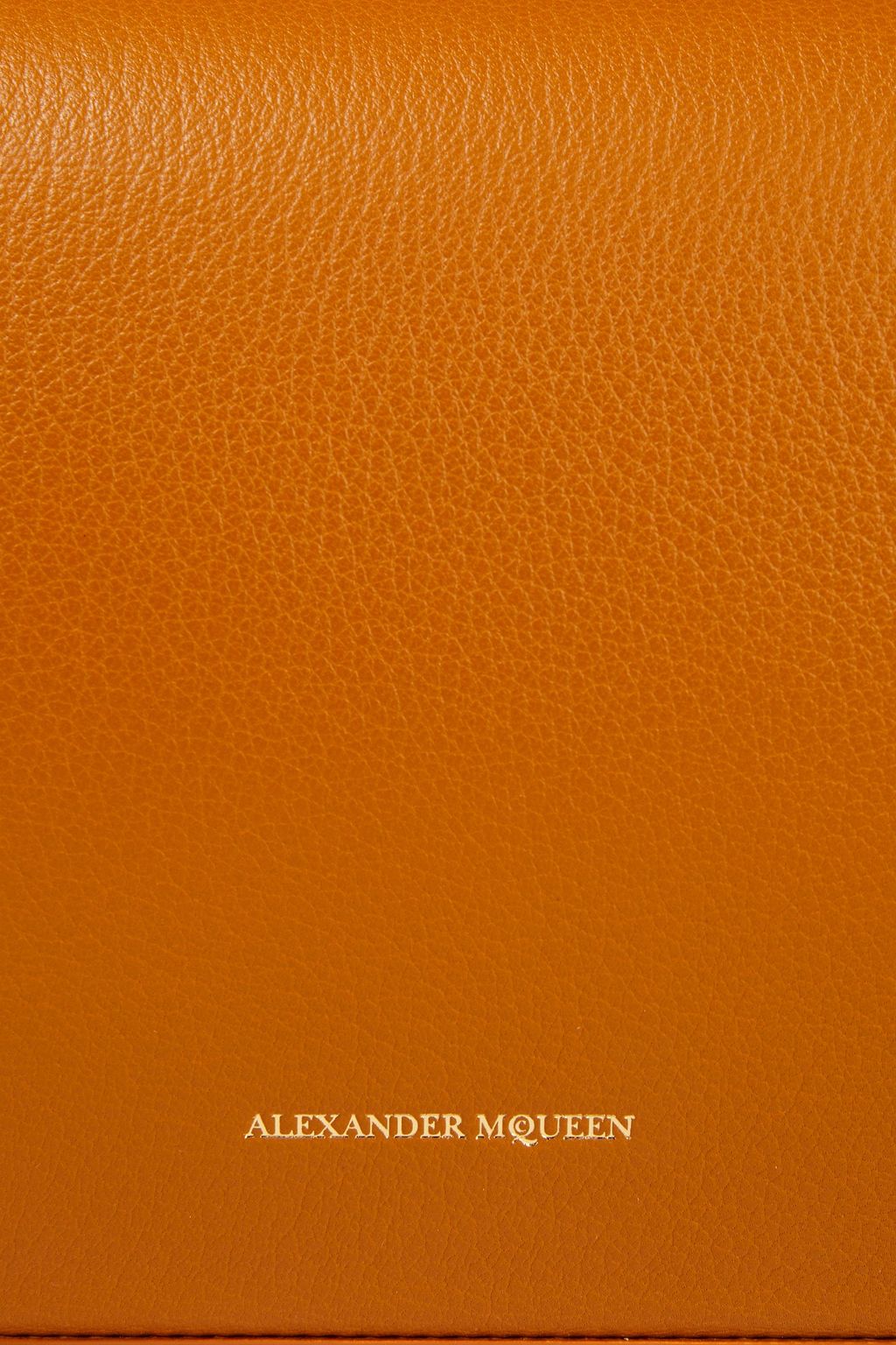 MCQUEEN Box Bag 19 croc-effect leather shoulder bag
