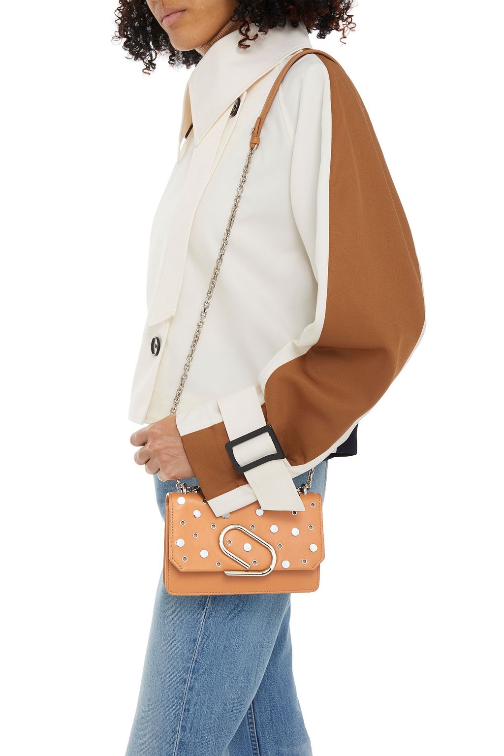 3.1 PHILLIP LIM Alix embellished leather shoulder bag